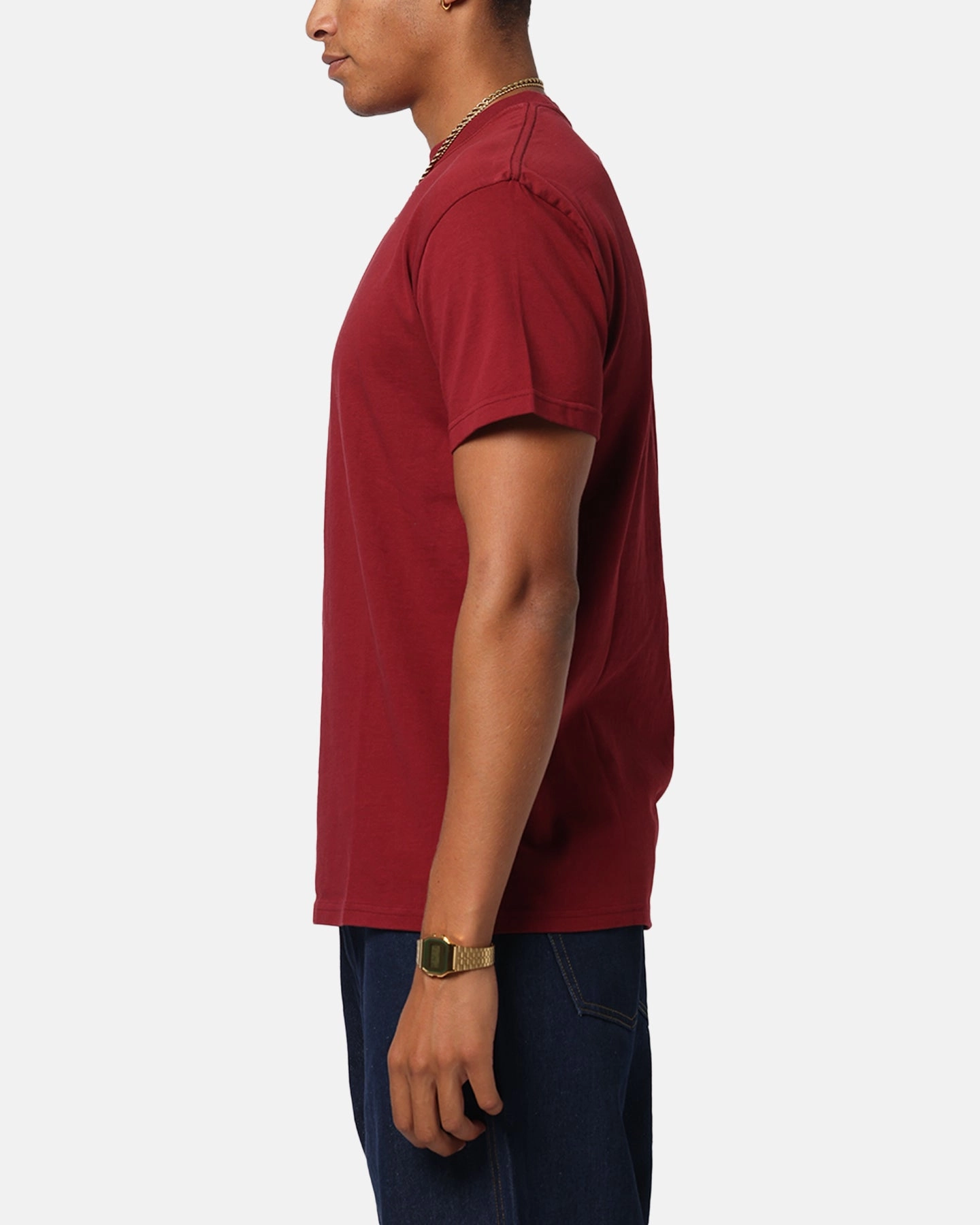 Cozy Touch Travel Light X-Large Climb T-Shirt Burgundy