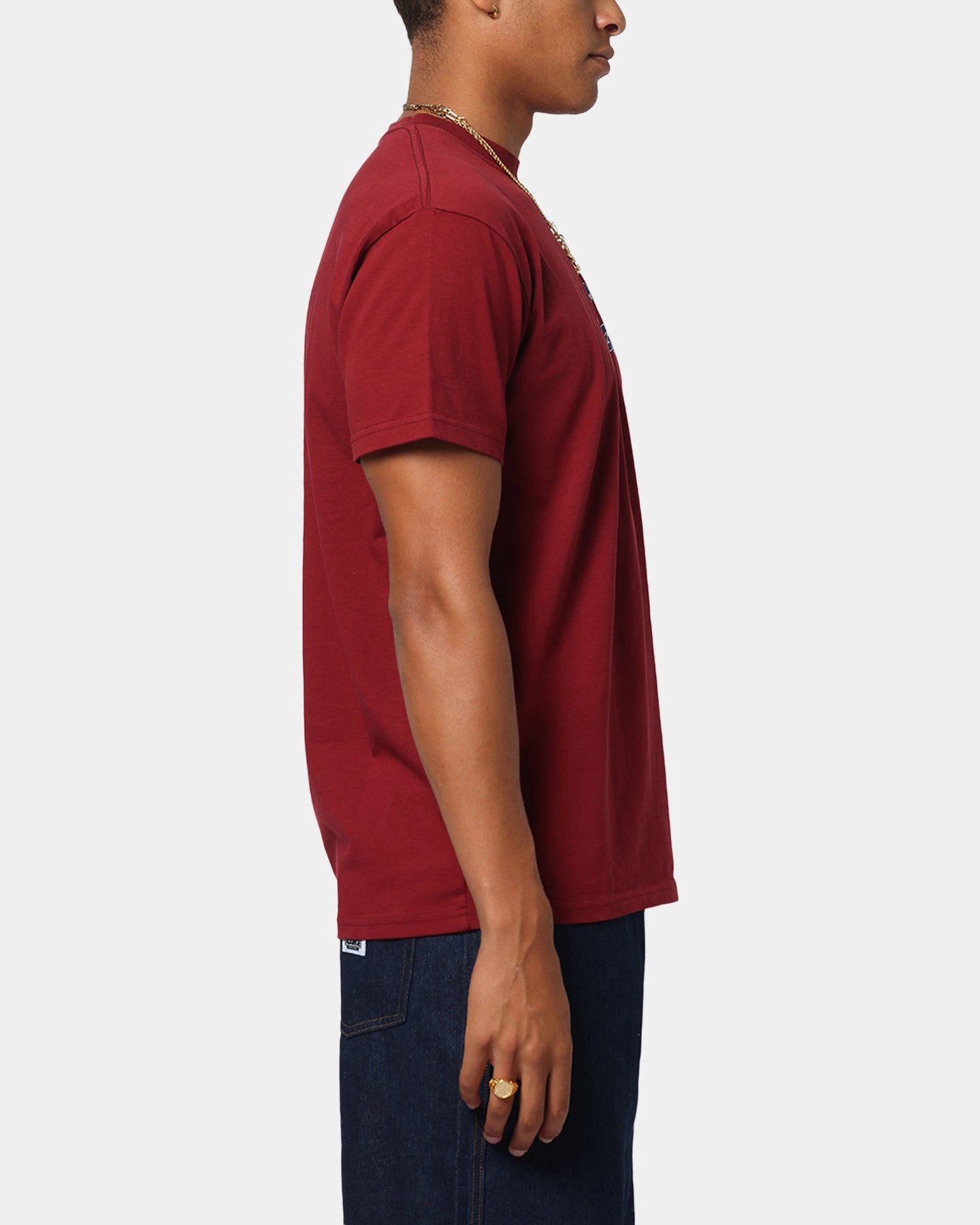 X-Large Climb T-Shirt Burgundy Sustainable Fibers