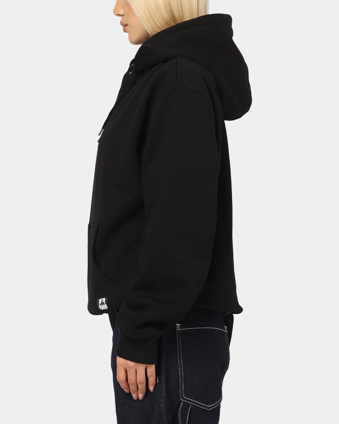 X-Large Frog Hoodie Pigment Black college
