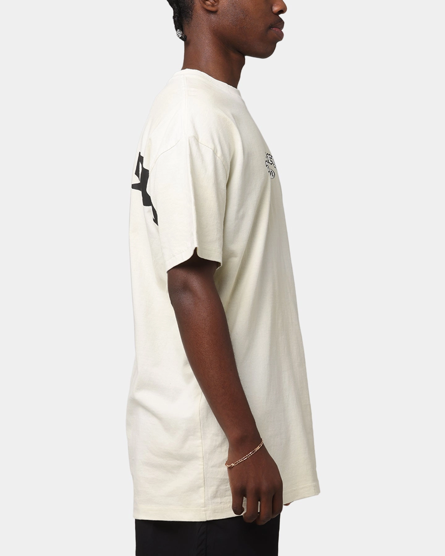 X-Large Gangs T-Shirt Vintage White Street Trend Look