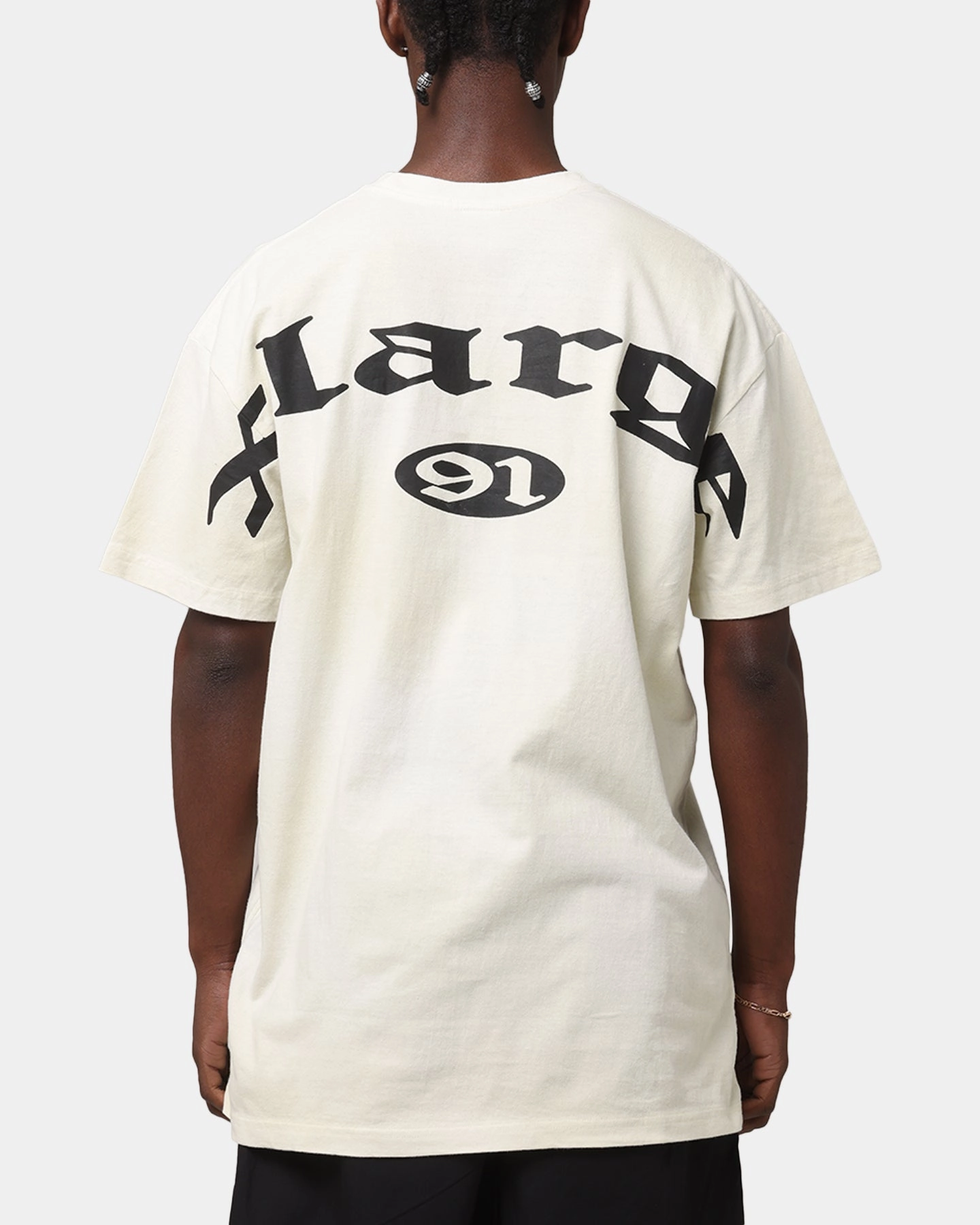 X-Large Gangs T-Shirt Vintage White Comfy Wear