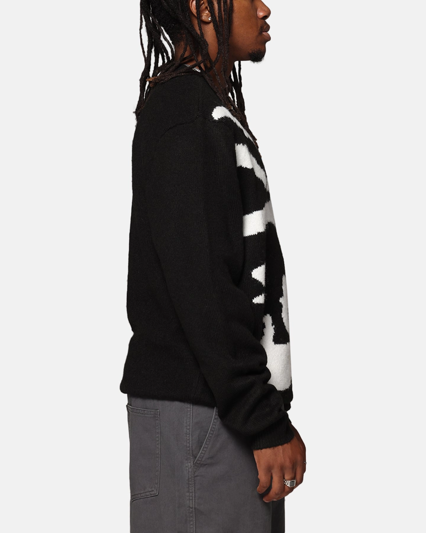 Softshell Coating Winter Layering Piece X-Large Gorilla Knit Sweater Black