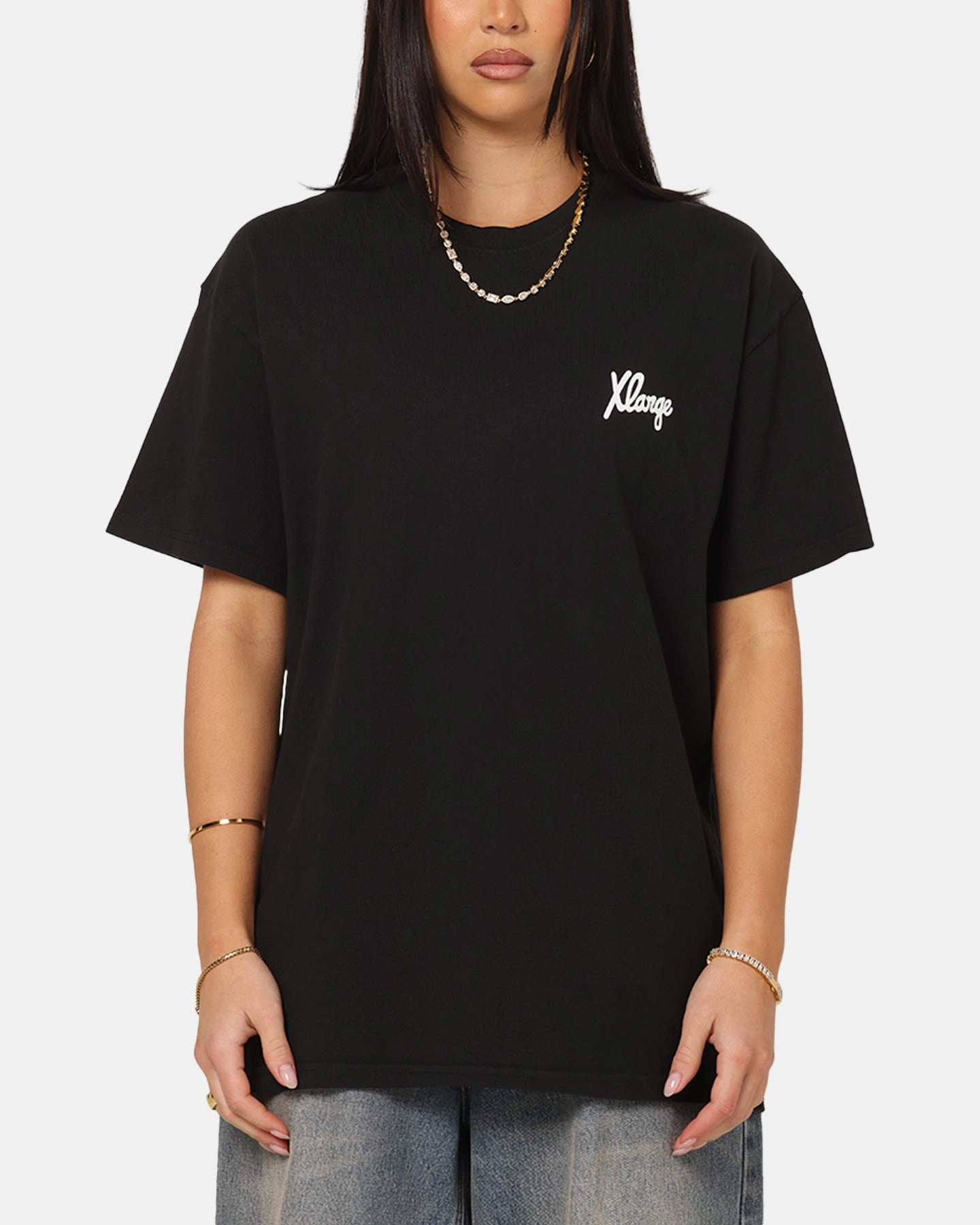 X-Large Lucky T-Shirt Pigment Black Casual Wear