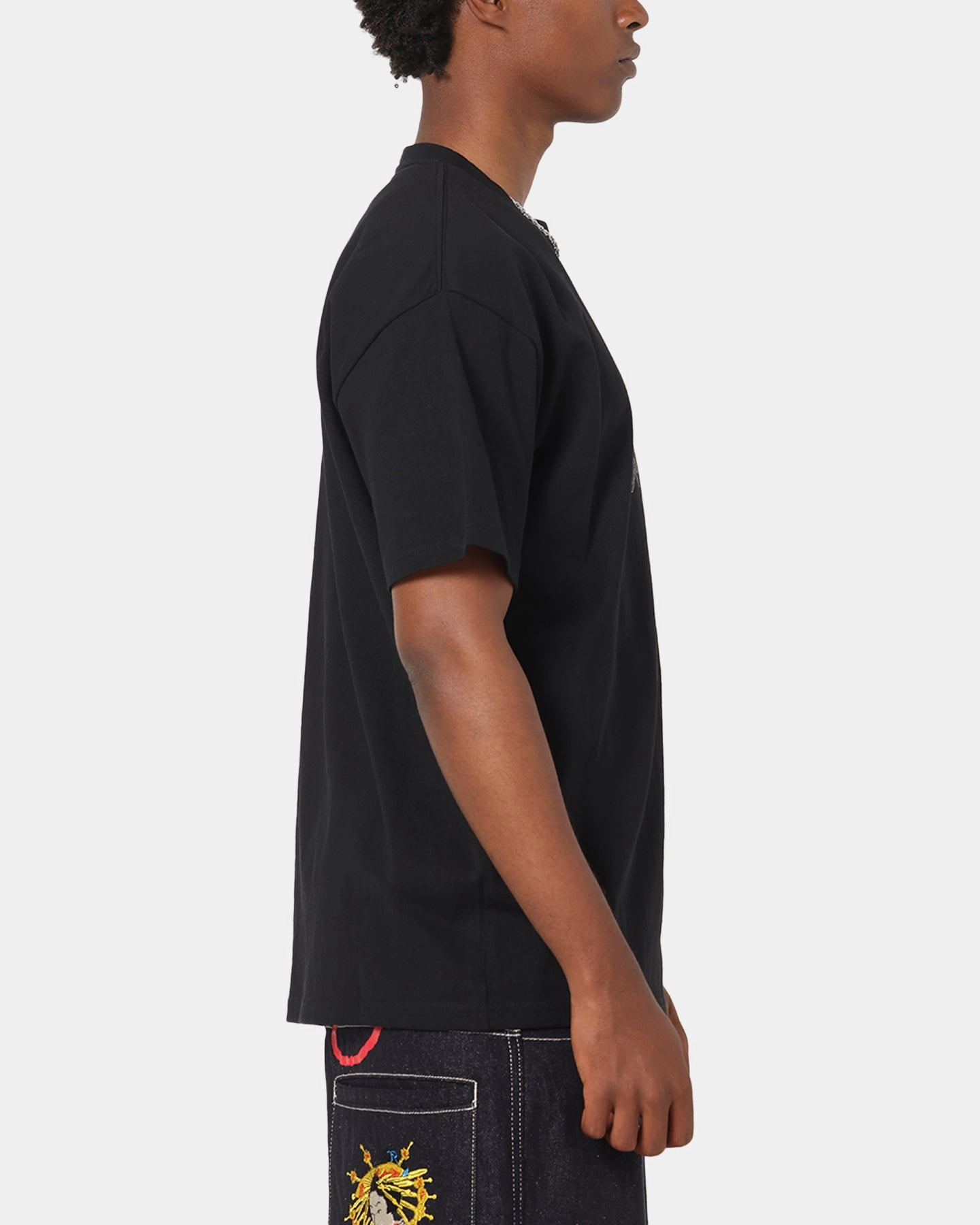 X-Large Off Leash T-Shirt Black Adult Wear