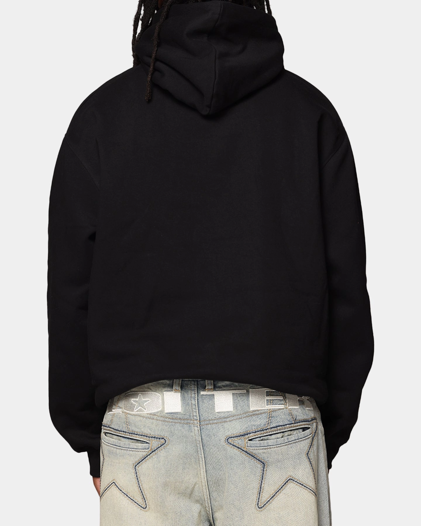 Training Outfit X-Large Oval Script Hoodie Black