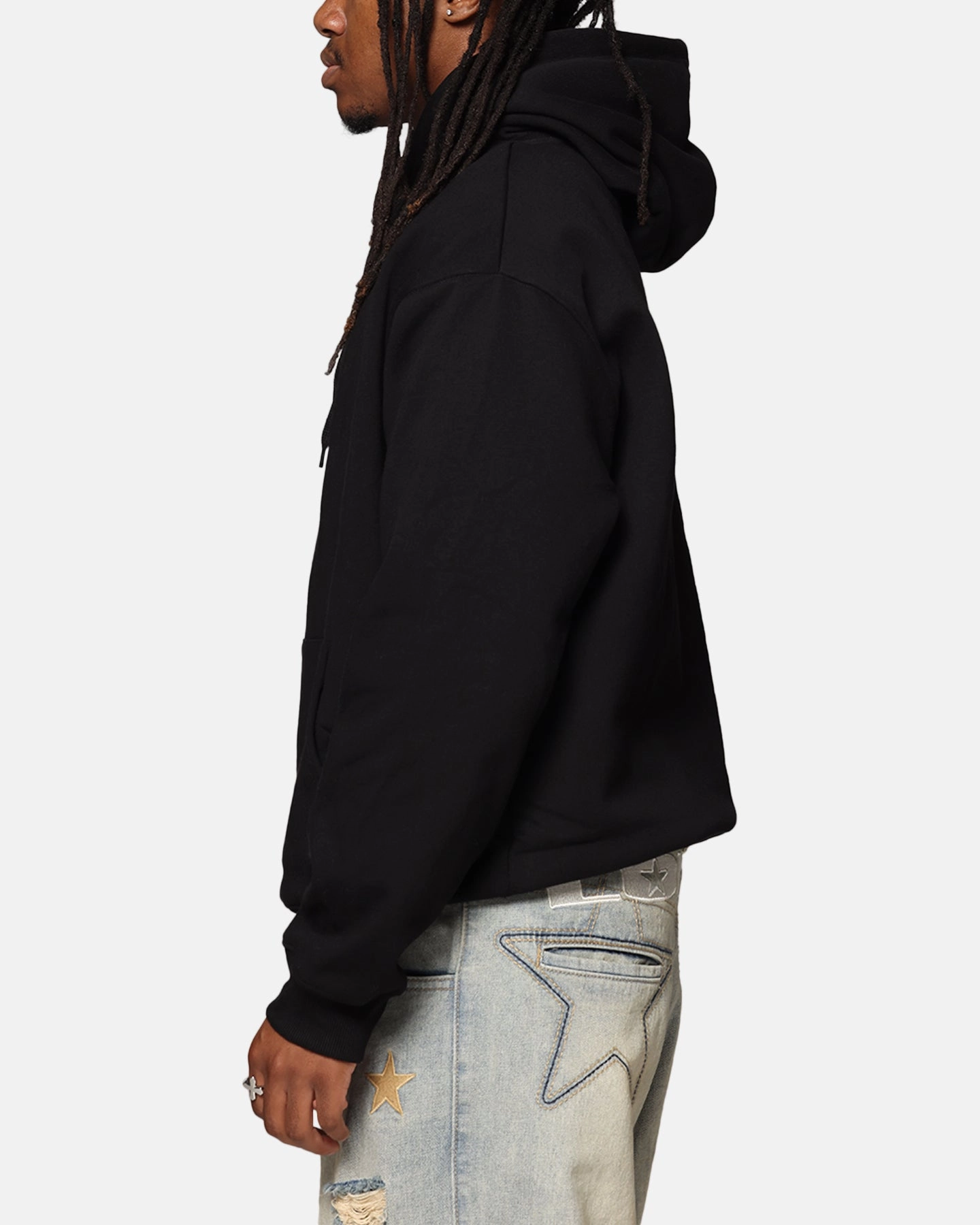 year - round use X-Large Oval Script Hoodie Black
