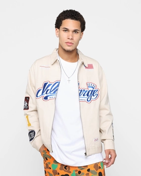 X-Large Records Work Jacket Beige Moisture Wicking Liner