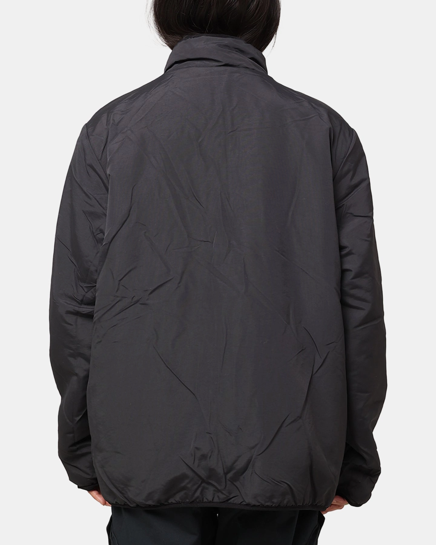 X-Large Reversible Sherpa Jacket Black/Camo Tear Resistant Fabric suitable for charity events