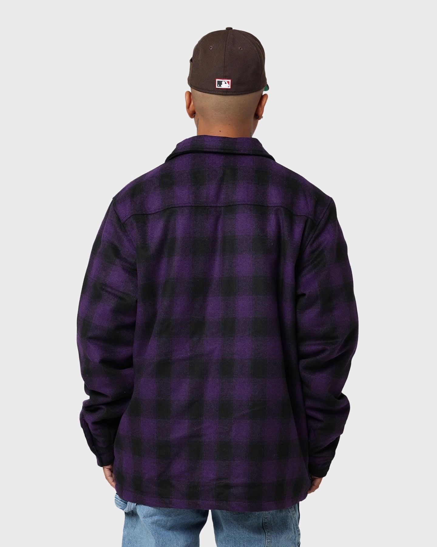 Smart Casual X-Large Rip Jacket Black/Purple