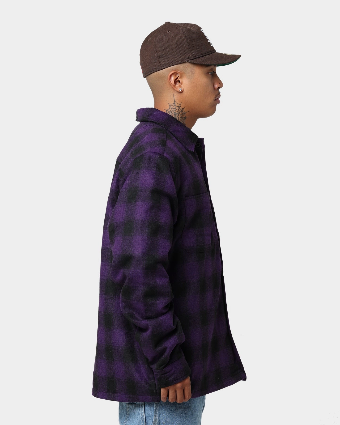 X-Large Rip Jacket Black/Purple Easter