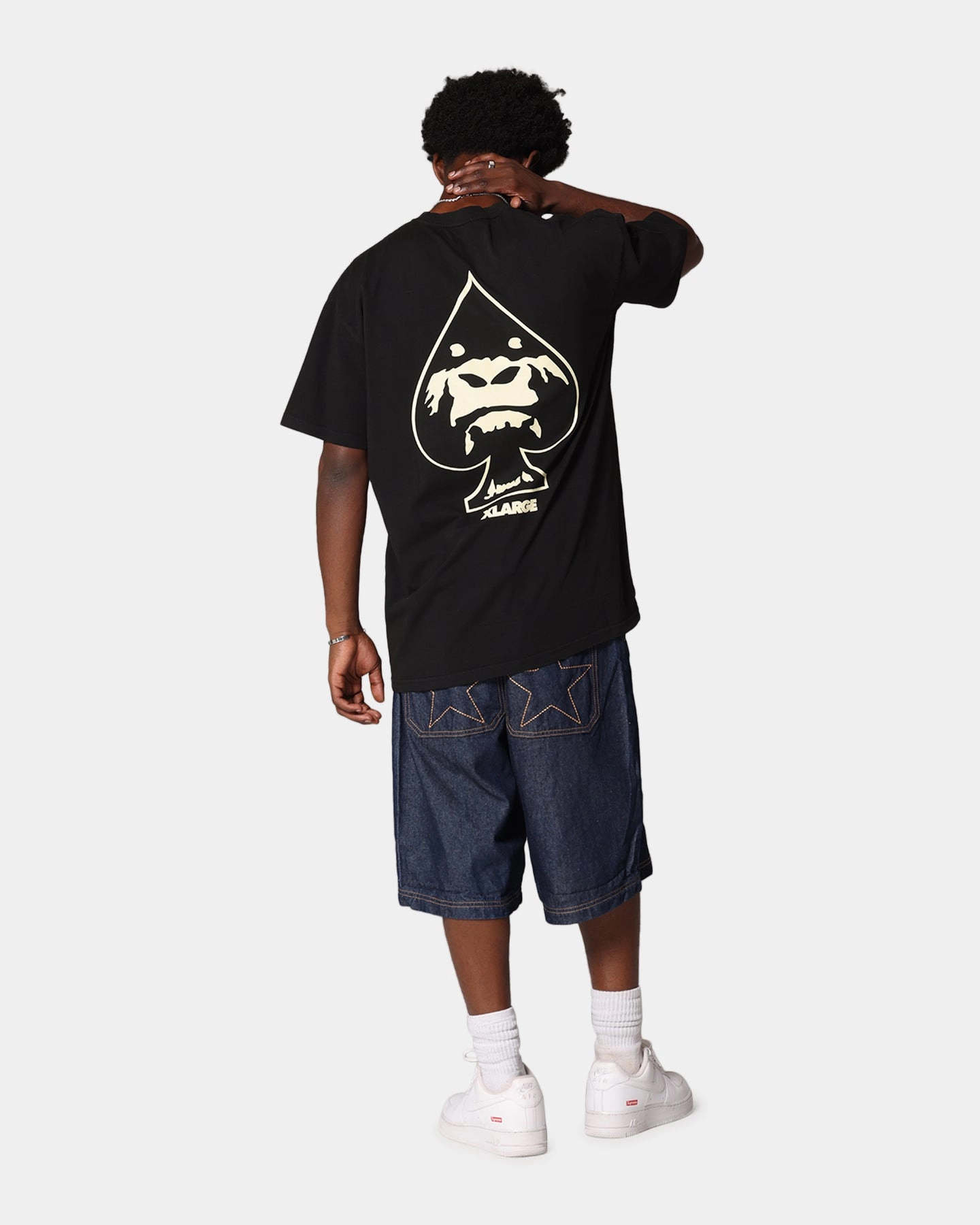 X-Large Spade T-Shirt Pigment Black Soft Wear