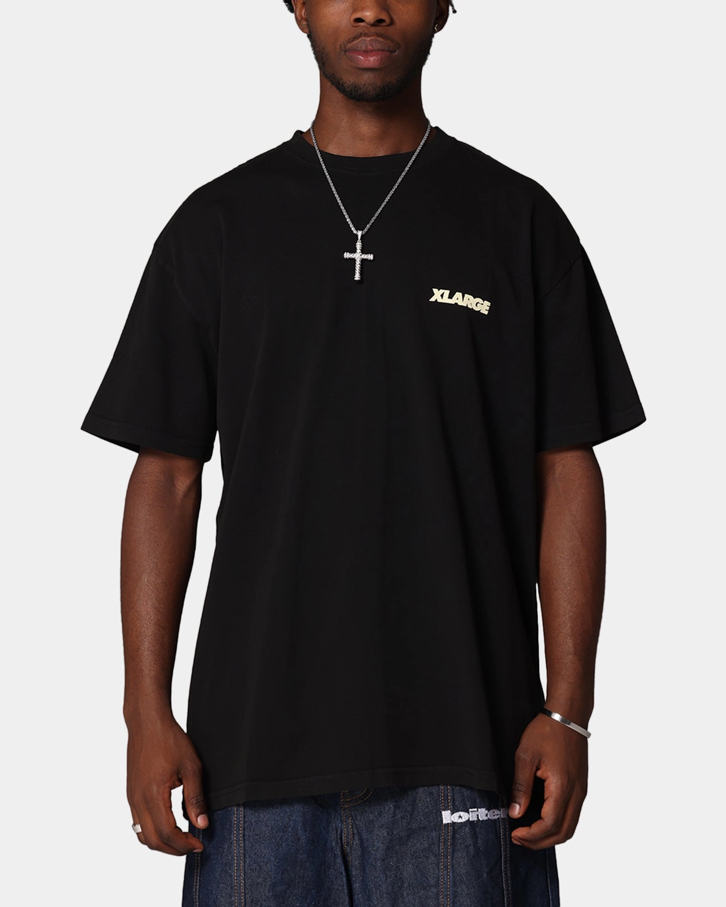 Stylish and Comfortable Effortless Fit X-Large Spade T-Shirt Pigment Black
