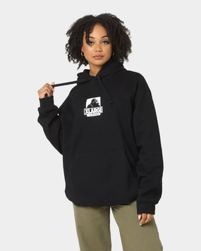XLARGE 91 Hoodie Black/White All-Season Outerwear