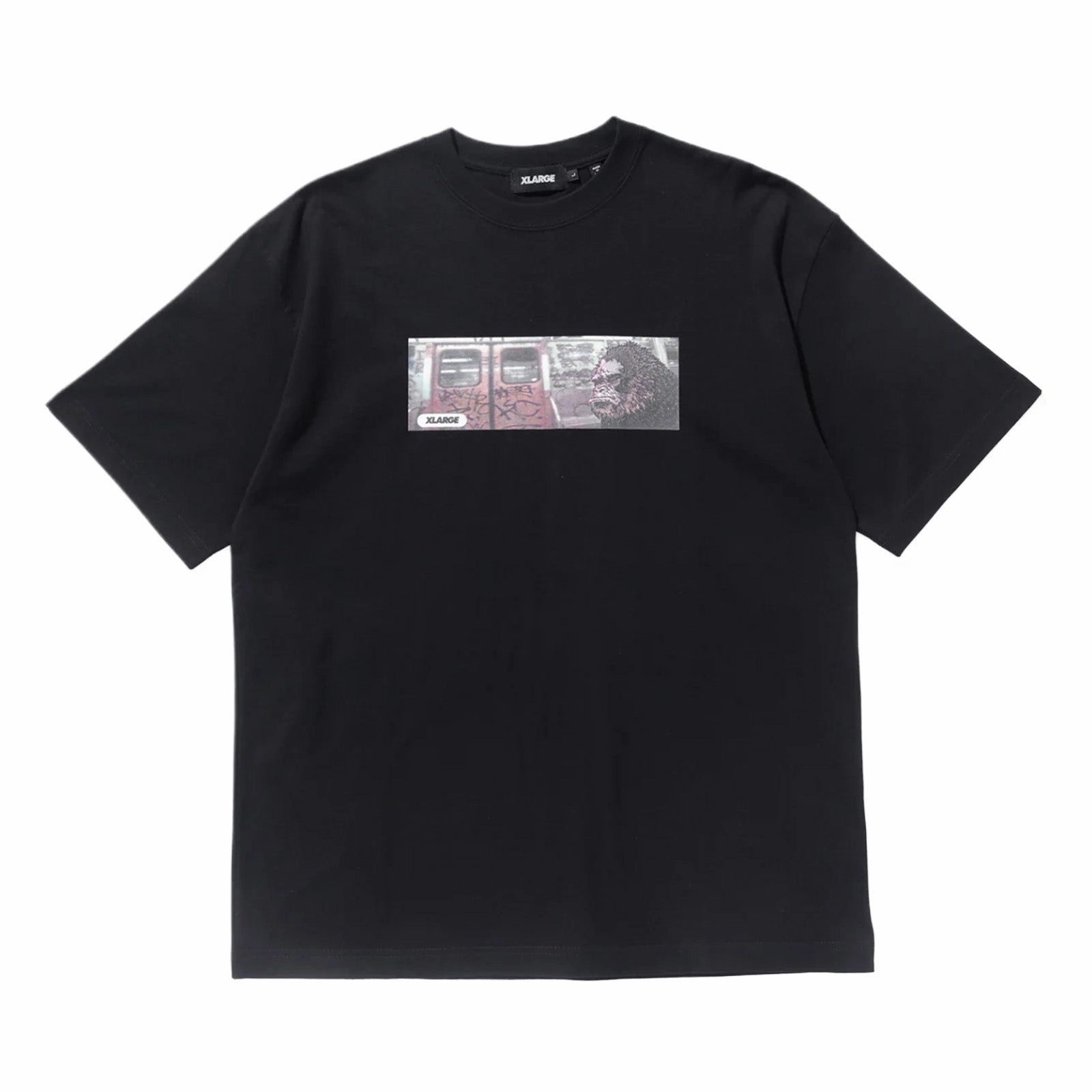 Sustainable Manufacturing Process Static Dissipating Fiber XLarge Subway S/S Tee 'Black'