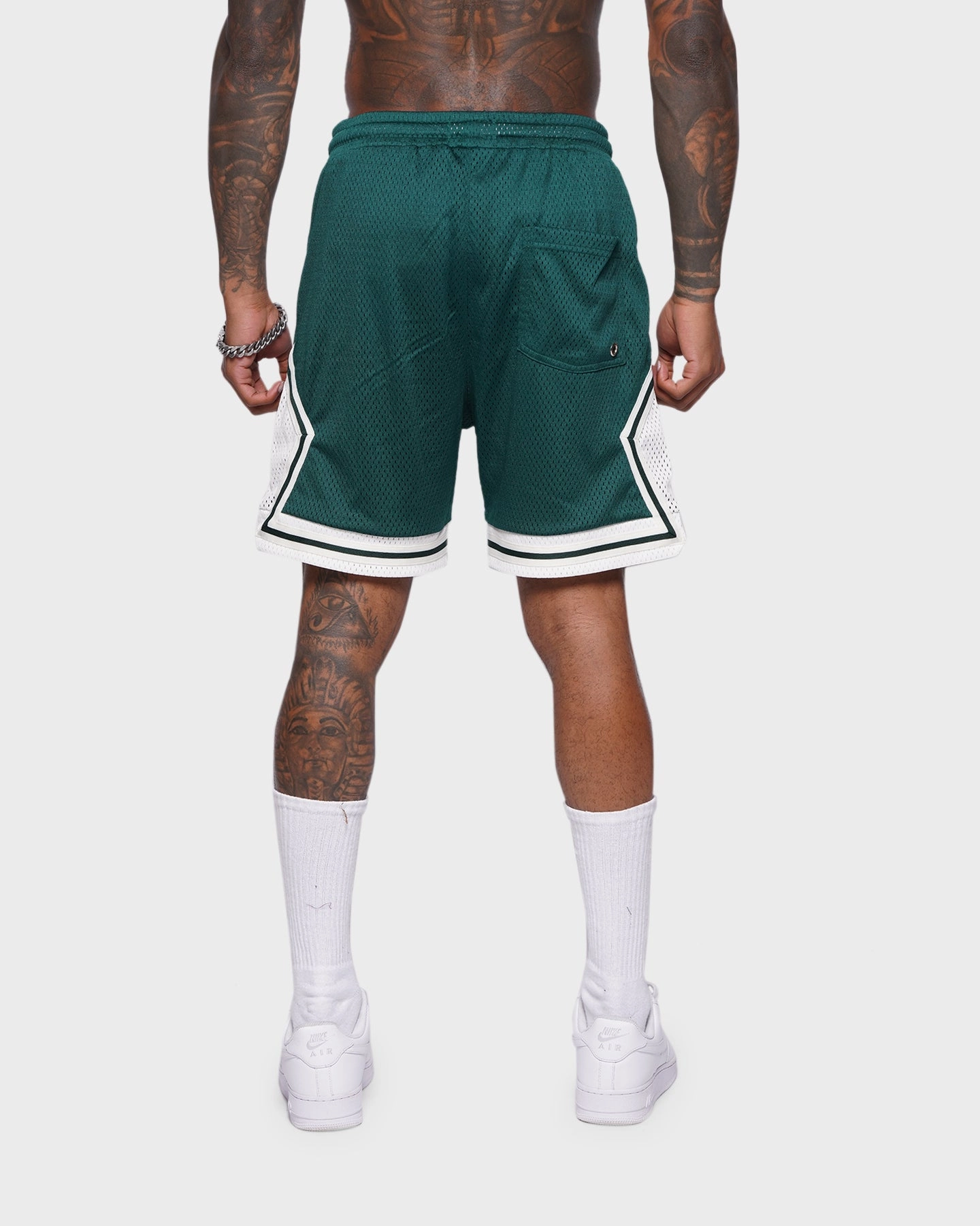 picnic clothes Vented Hem Details XXIII Auden Basketball Shorts Forest