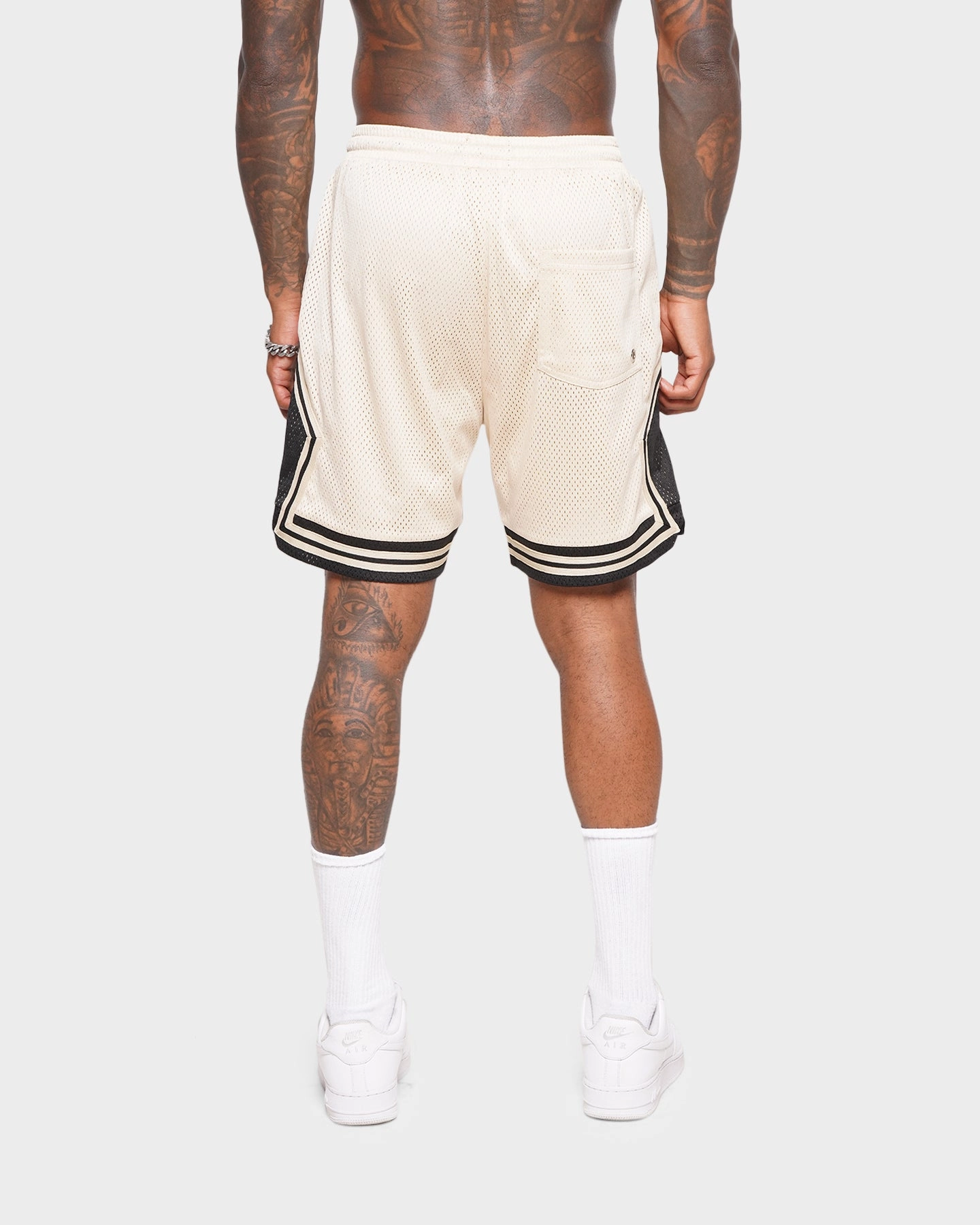 Comfortable Design XXIII Auden Basketball Shorts Stone/Black