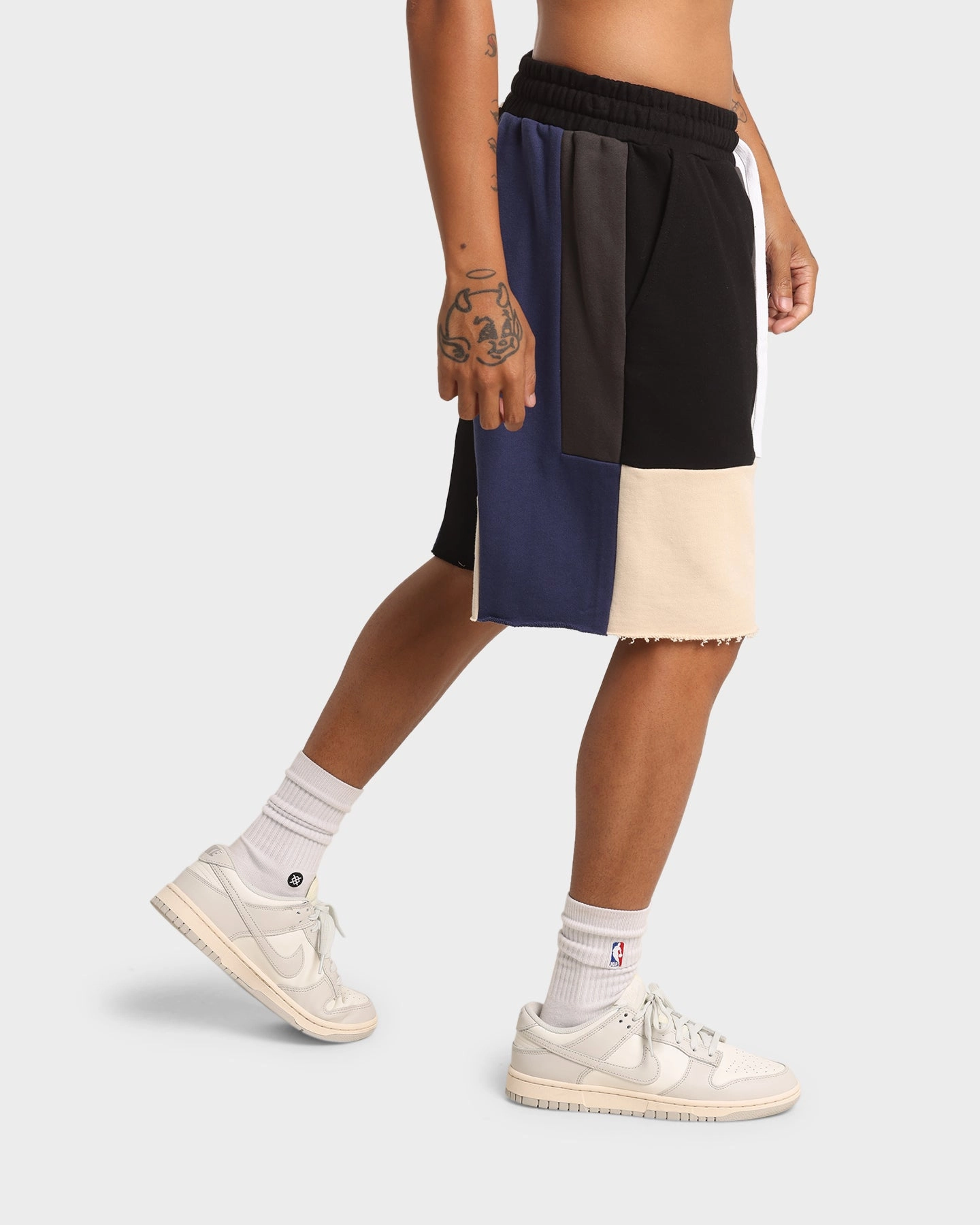 formal shorts XXIII Avani Patchwork Shorts Multi