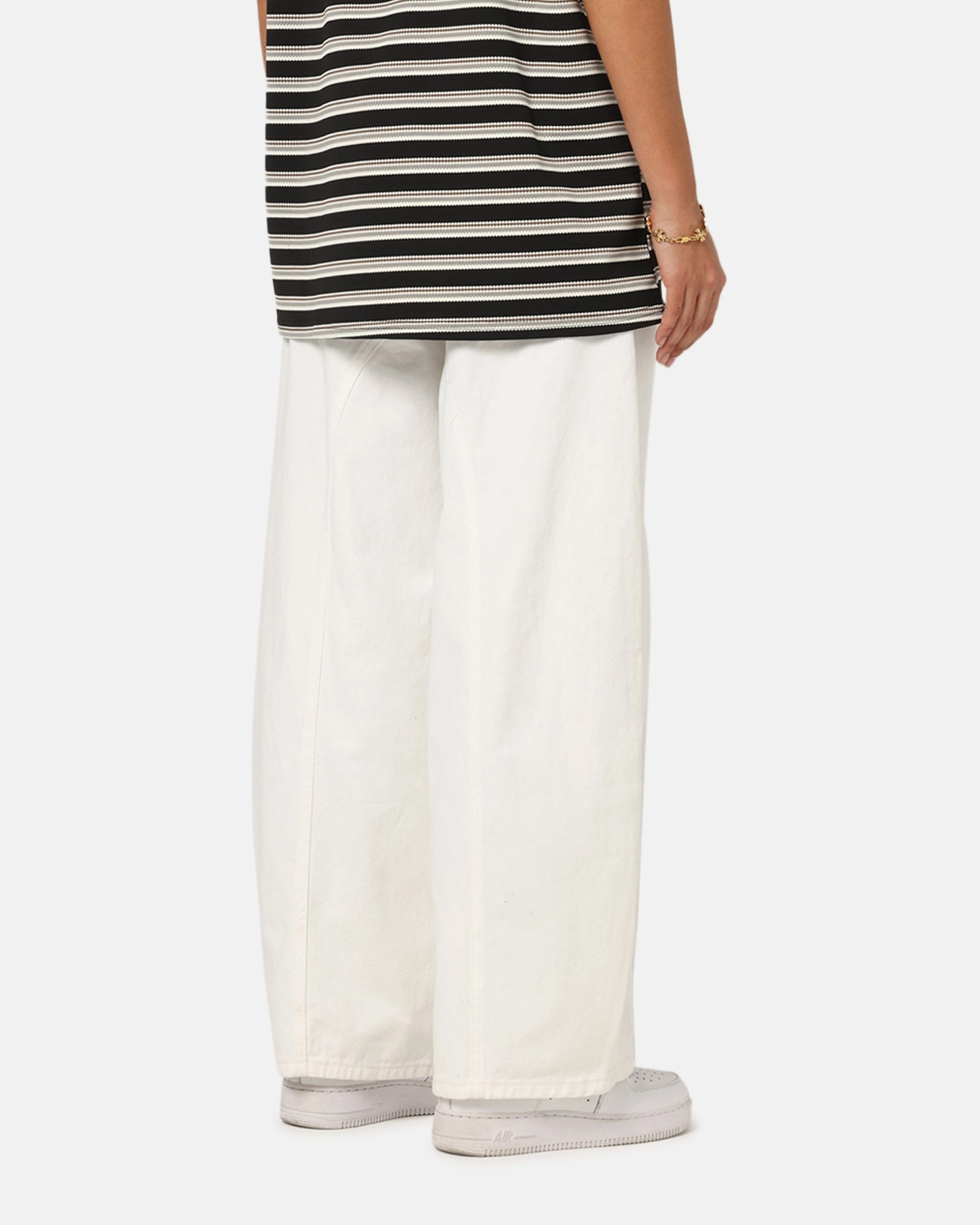 XXIII Balloon Jeans Off White Stylish Casual Evening Stroll Any Time Wear