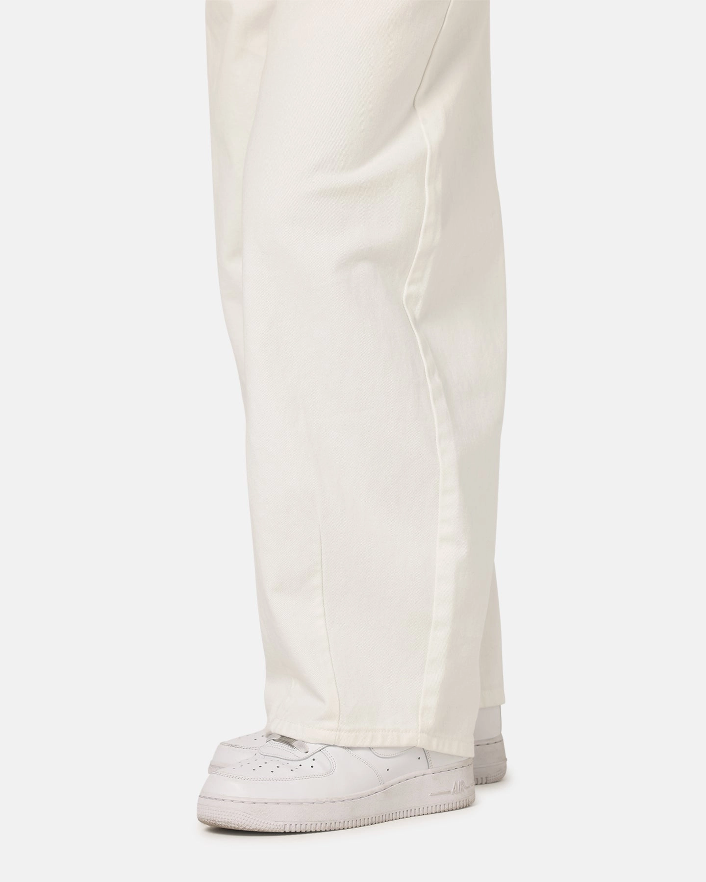 XXIII Balloon Jeans Off White Colorfast Dyeing Method