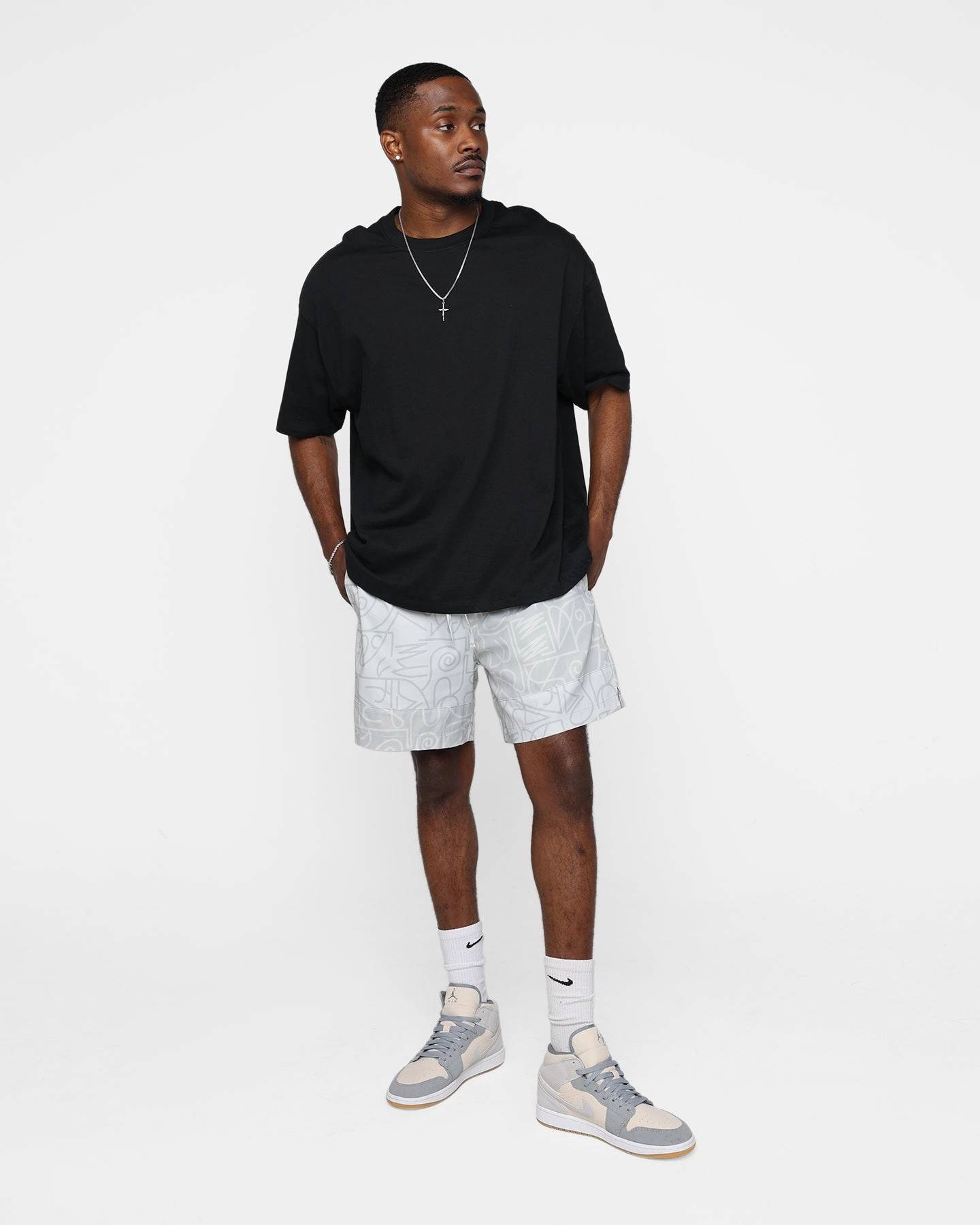 Durable Stitching XXIII Blake Shorts Off White