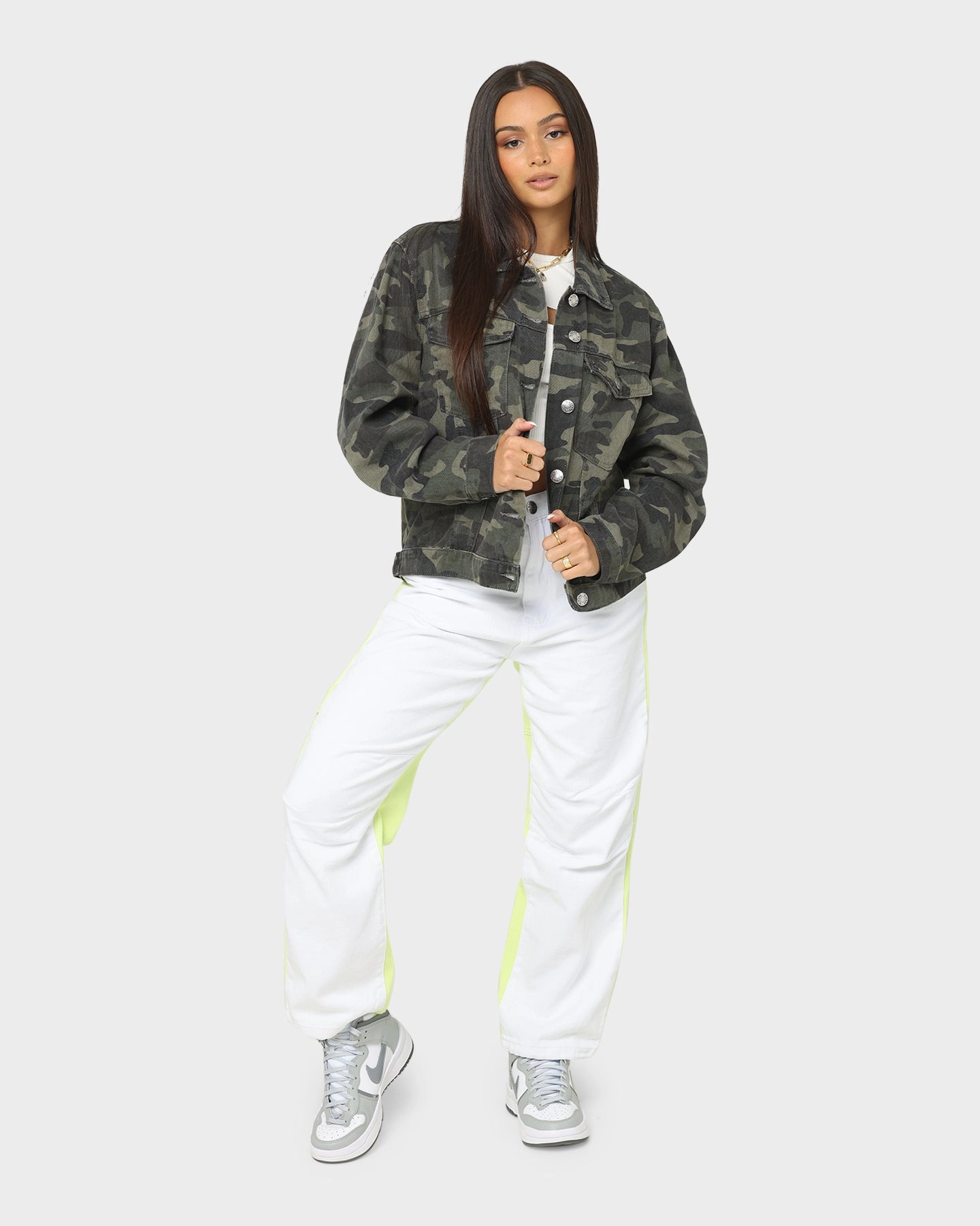 XXIII Brittany Nineties Baby Jacket Camo Soft Shell