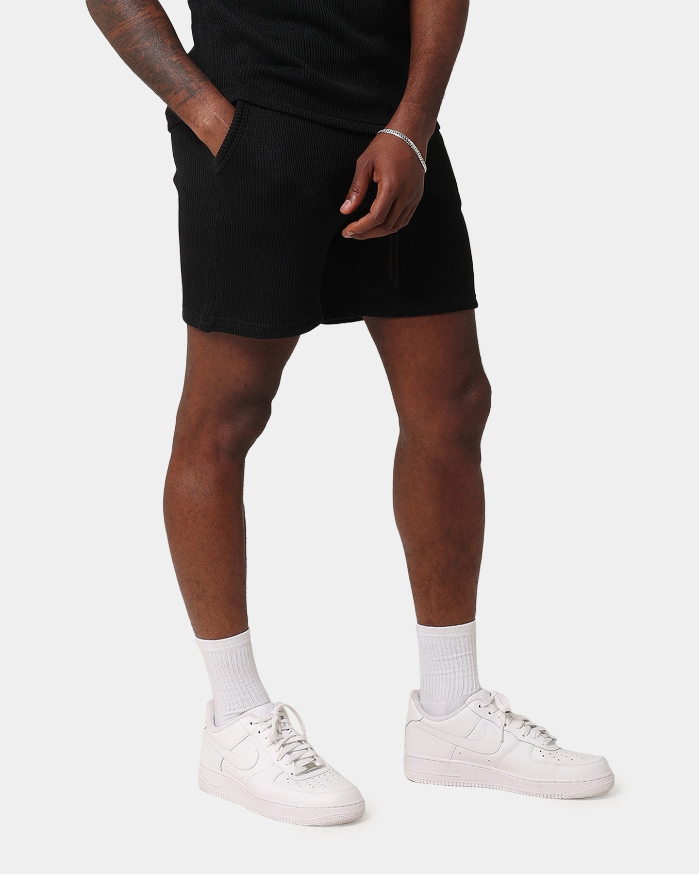 Anti-bacterial Smooth Flatlock Seams XXIII Broad Knit Shorts Black