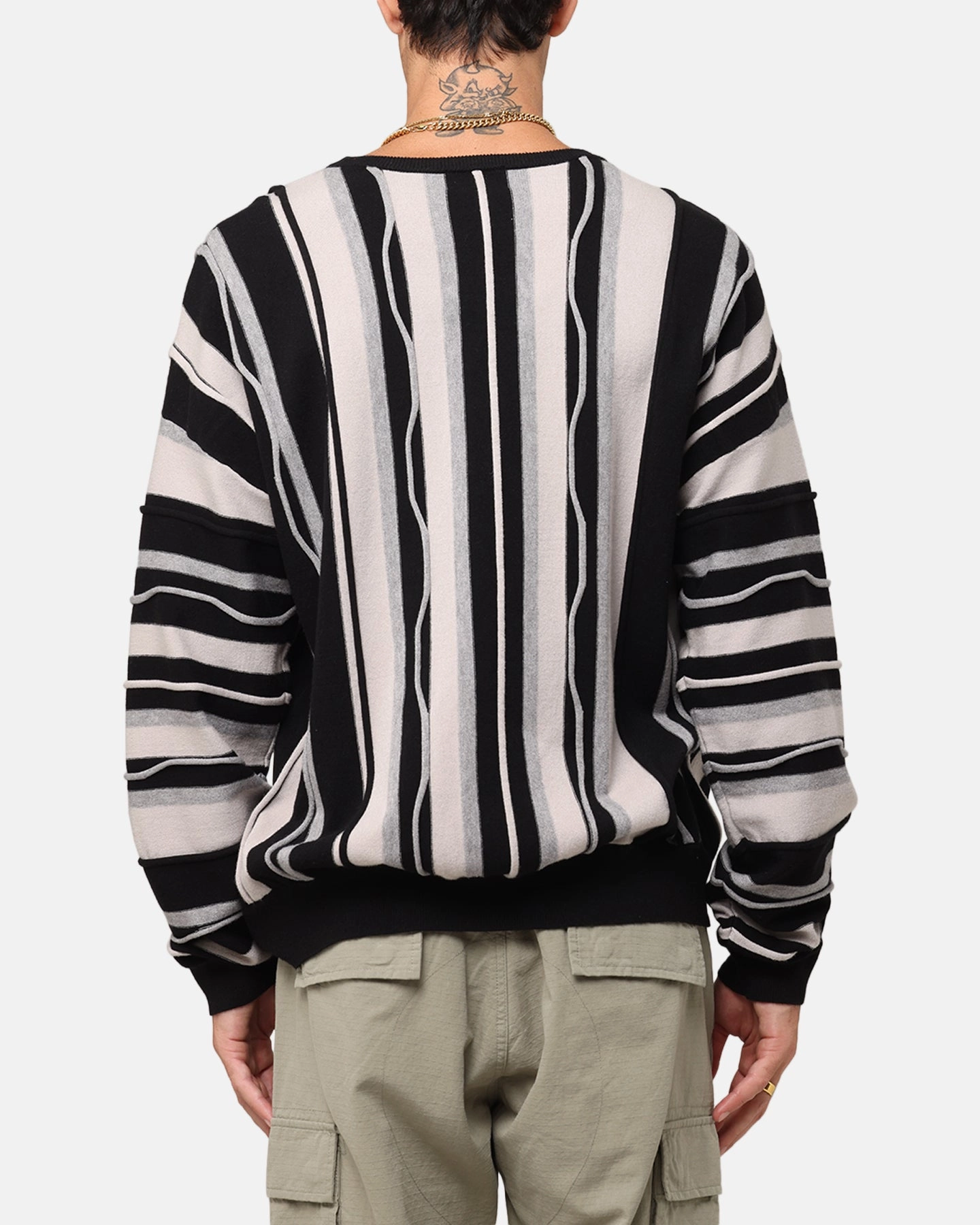 Ergonomic Shoulder Fit Layered Look XXIII Coogee Pullover Black/Grey