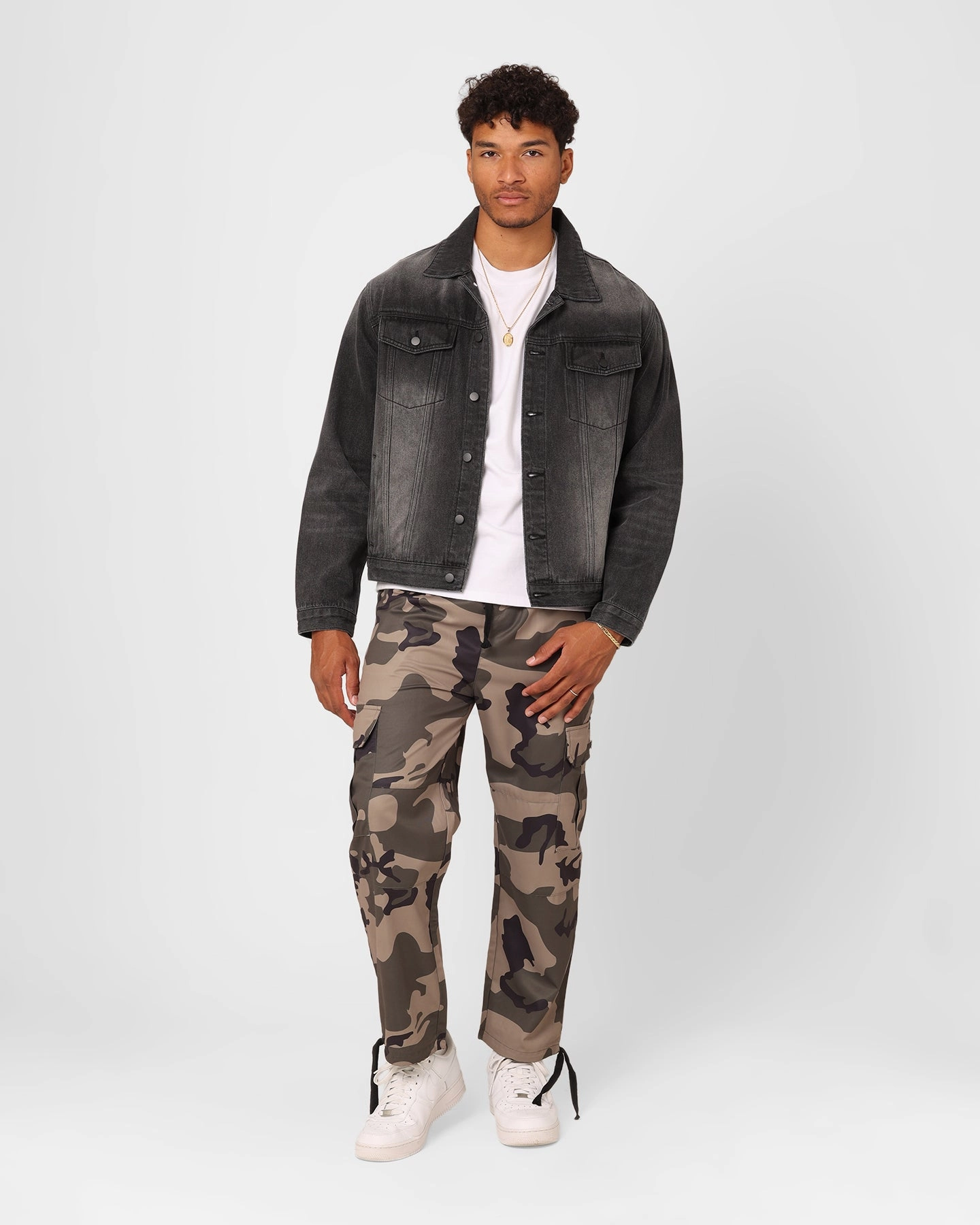 XXIII Cooper Denim Jacket Black Acidwash cold - weather essential