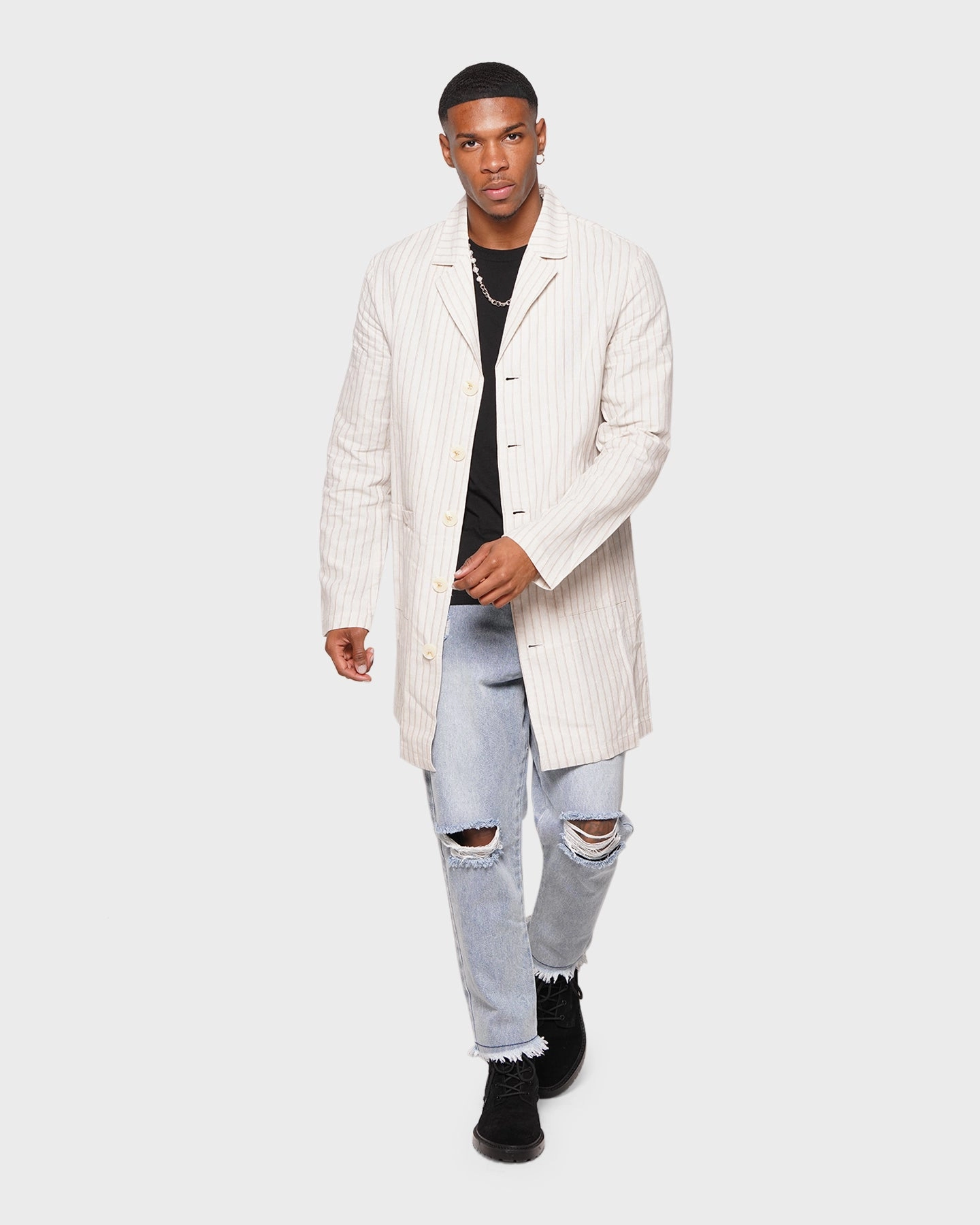 XXIII Corbenic Linen Overcoat Beige Passport