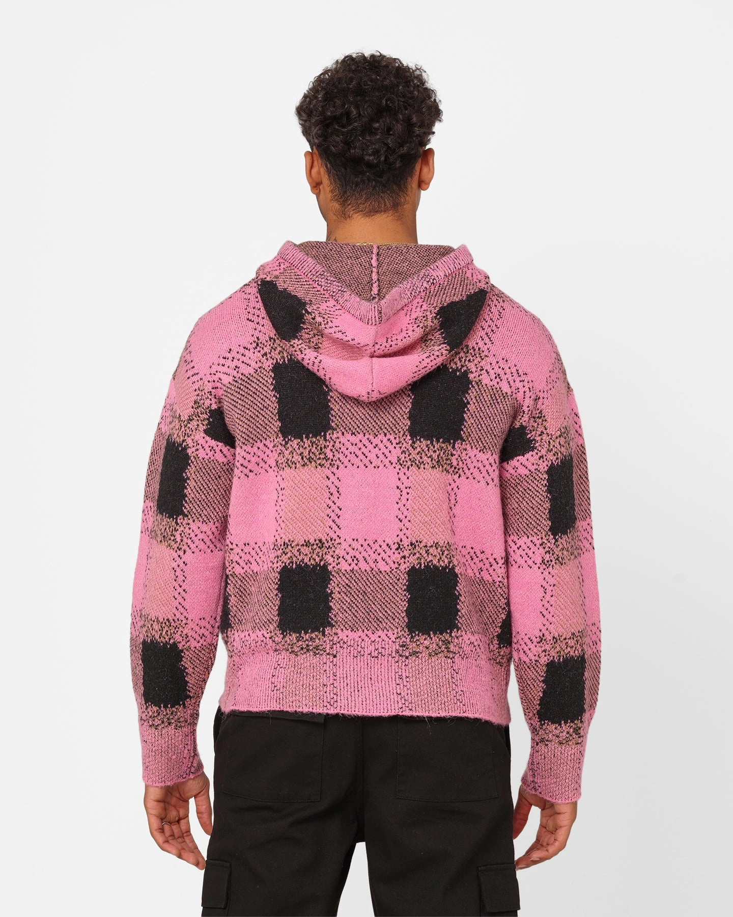 Propose XXIII Dalas Plaid Hoodie Pink/Black