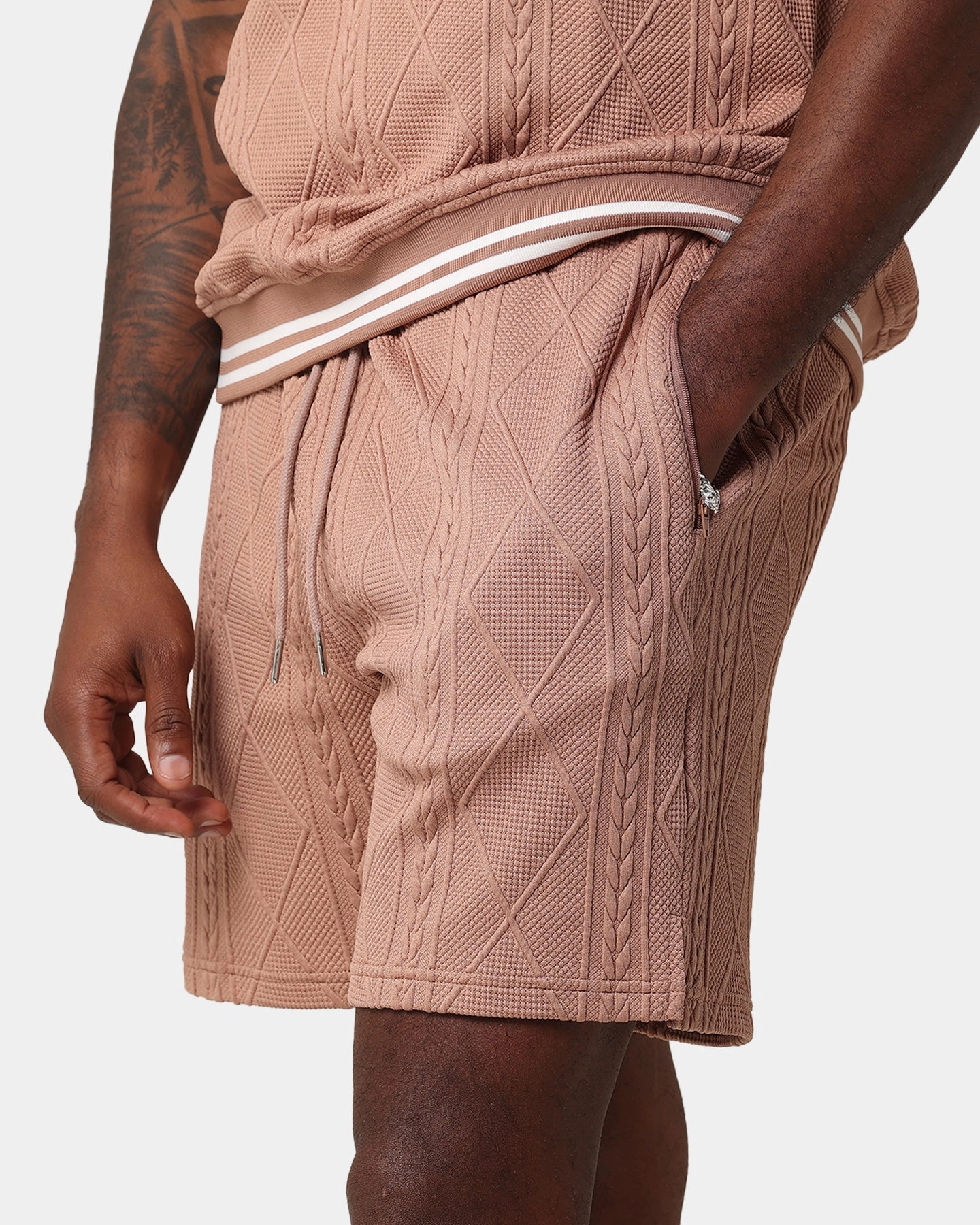 XXIII Danny Knit Shorts Mocha Valentine's gift