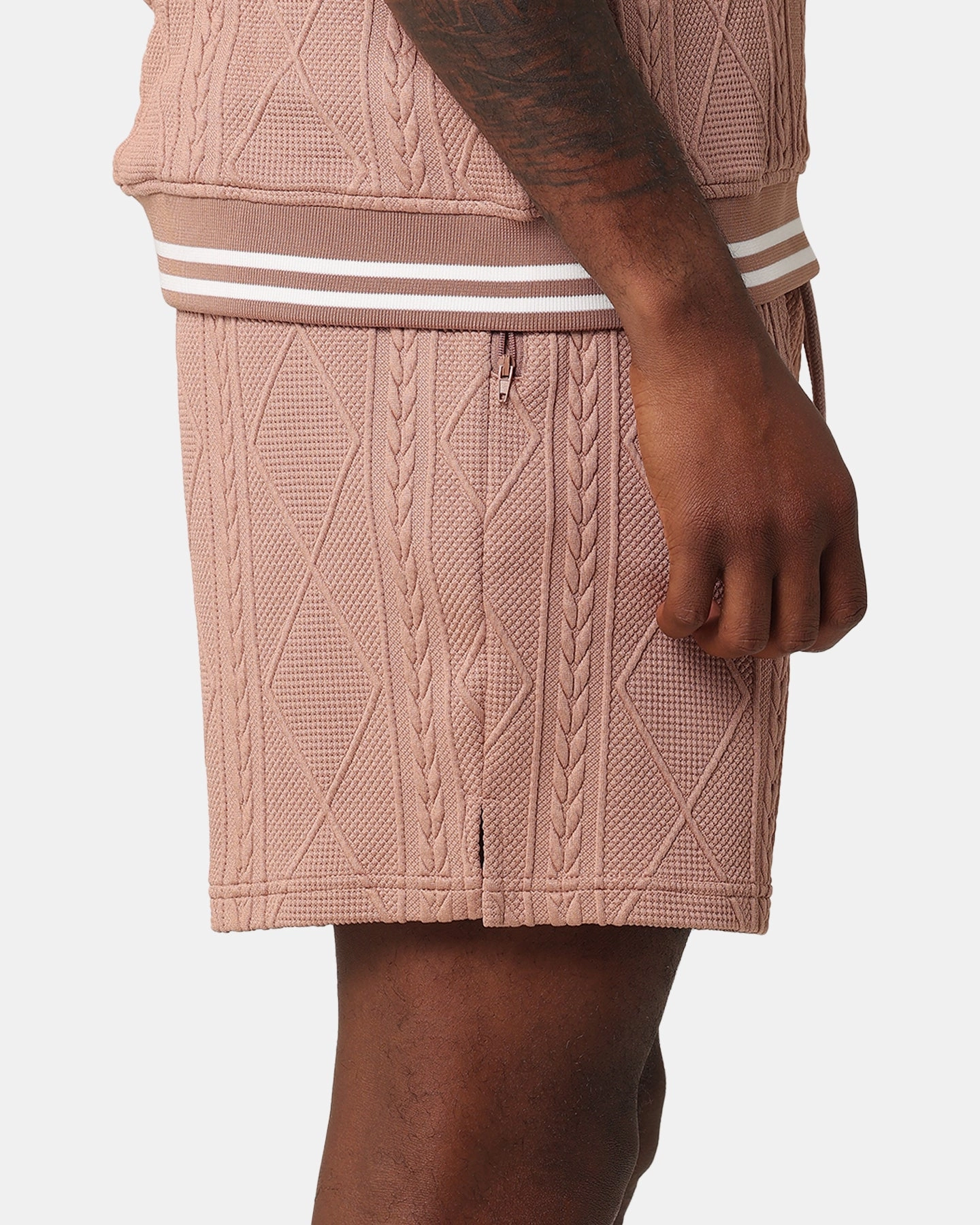 XXIII Danny Knit Shorts Mocha petite size Travel Fit