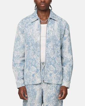 suitable for photography Modern Style XXIII Denim Jacquard Jacket Pacific Blue