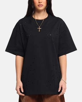 Street Smart Outdoor Fashion XXIII Distressed T-Shirt Black