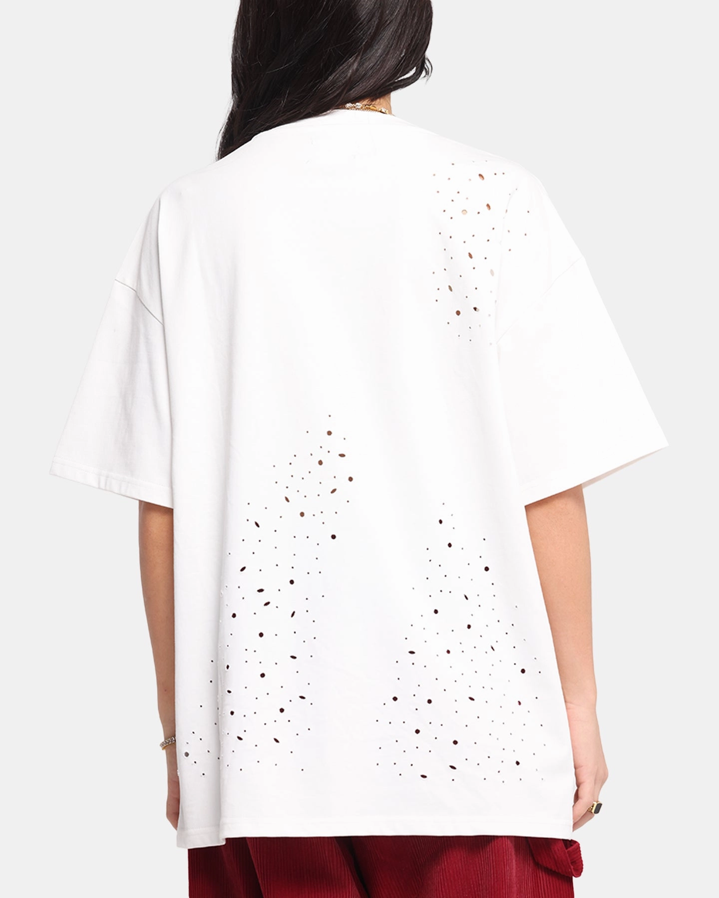 Simple yet stylish XXIII Distressed T-Shirt White