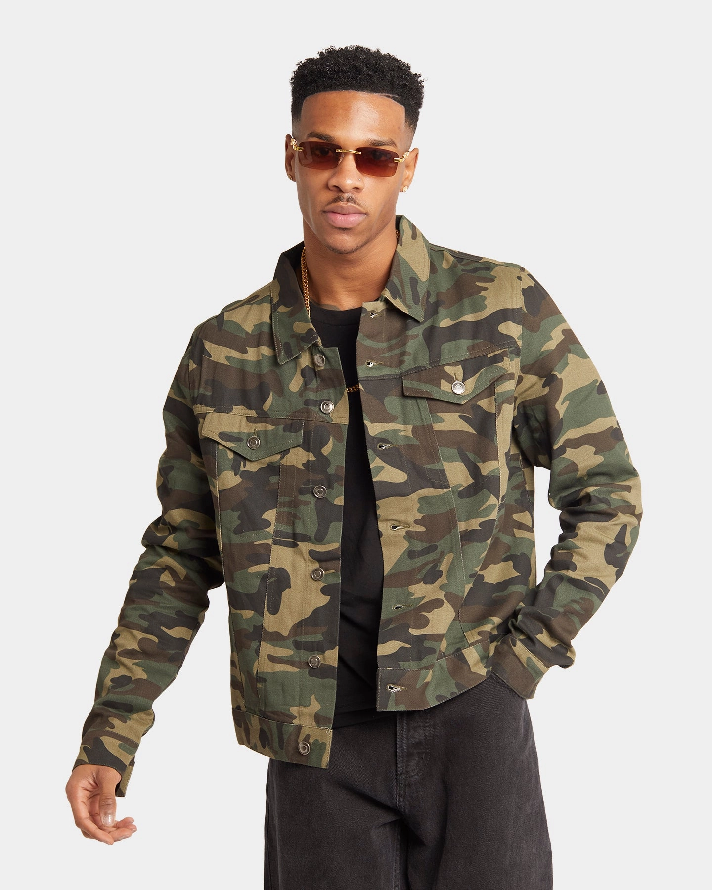 XXIII Finn Camo Jacket Camo Perforated Underarm Vents