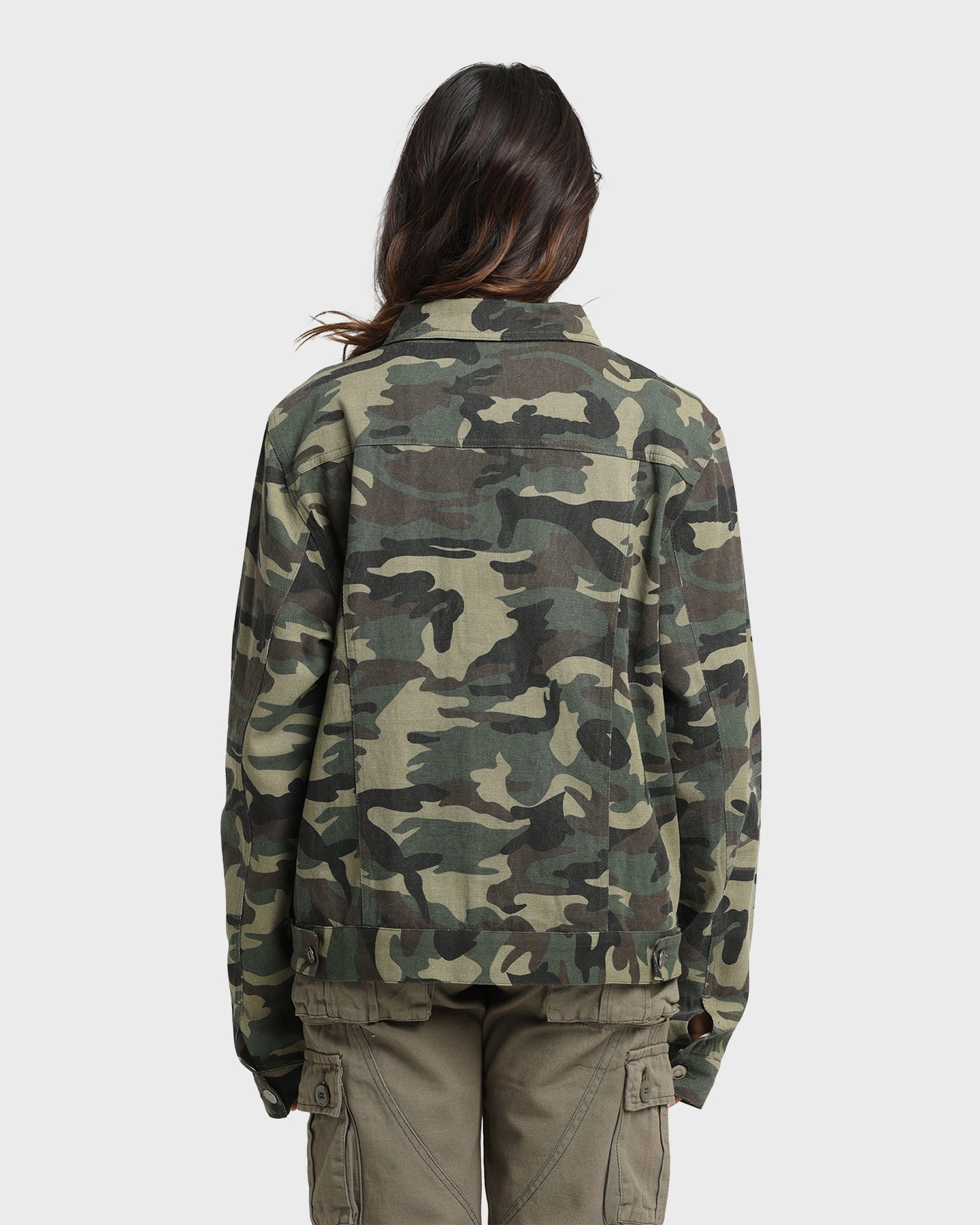 wedding guests Brand Name XXIII Finn Camo Jacket Camo