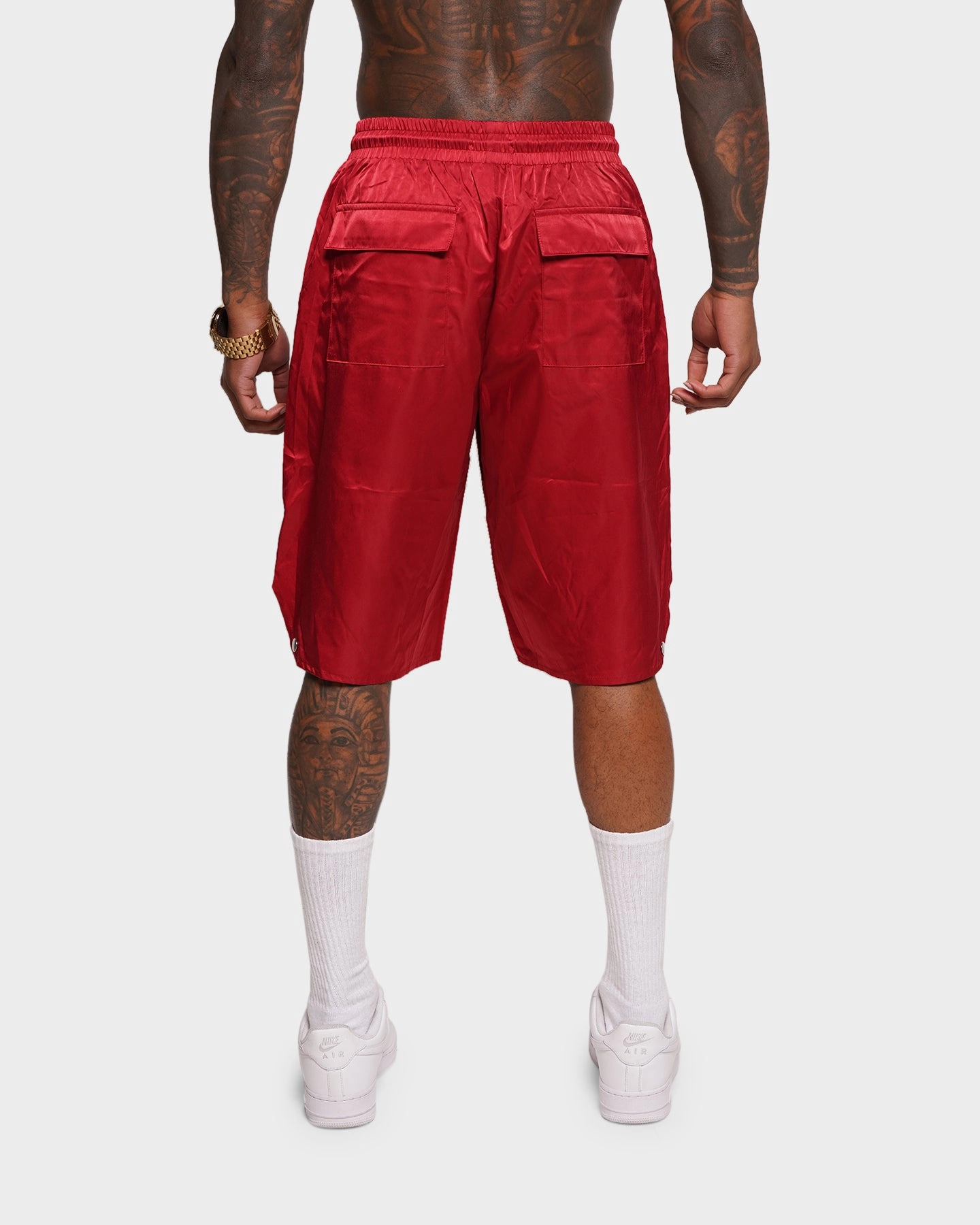 Flatlock Seams XXIII Hari Shorts Burgundy