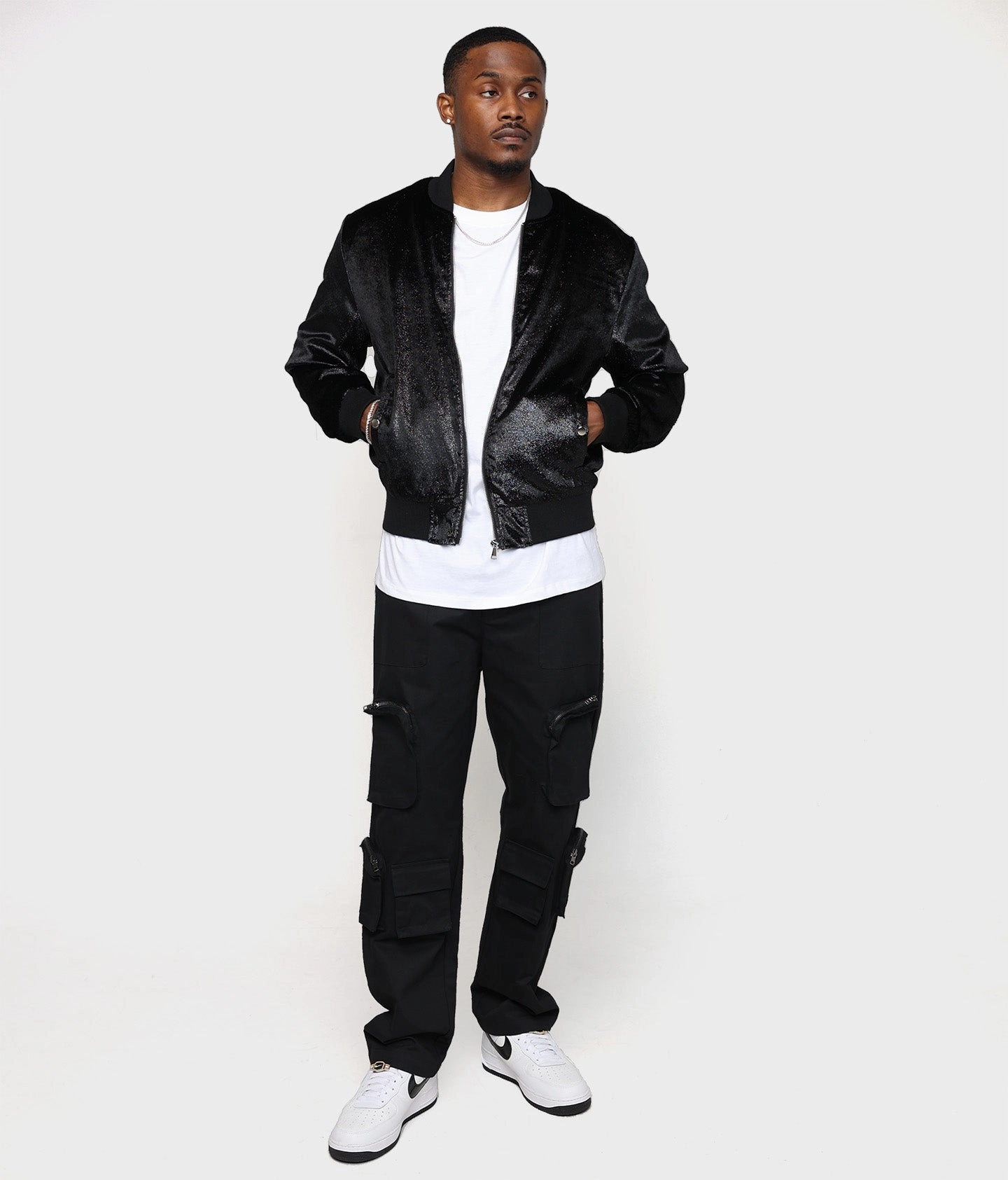 XXIII Harley Bomber Jacket Black Easy Protection