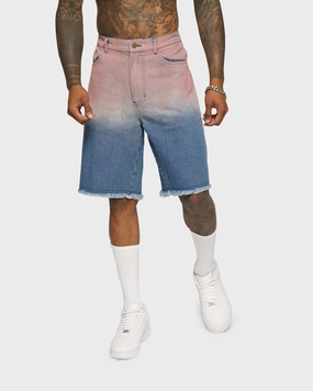 Tennis shorts XXIII Huelva Gradient Denim Shorts Blue/Pink