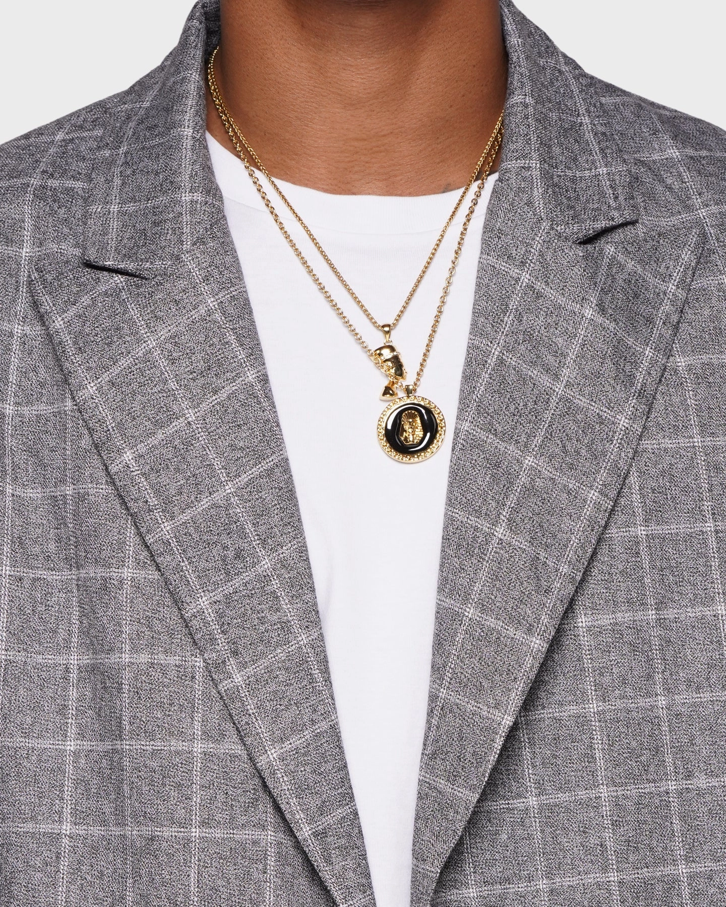 XXIII Jacy Jacket Grey bar Brown