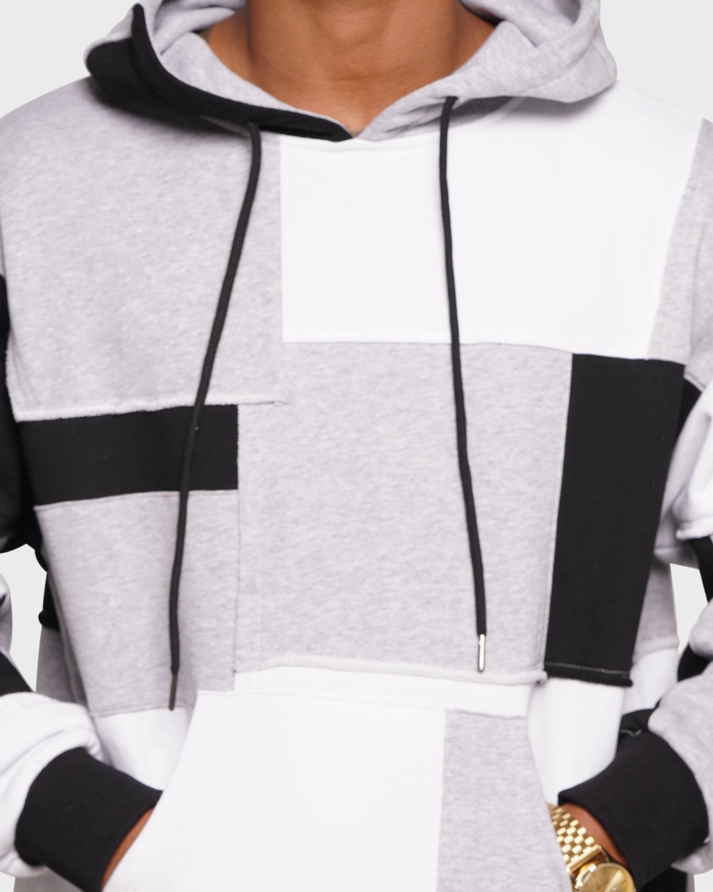 Vision XXIII Jansen Monotone Hoodie Black/White