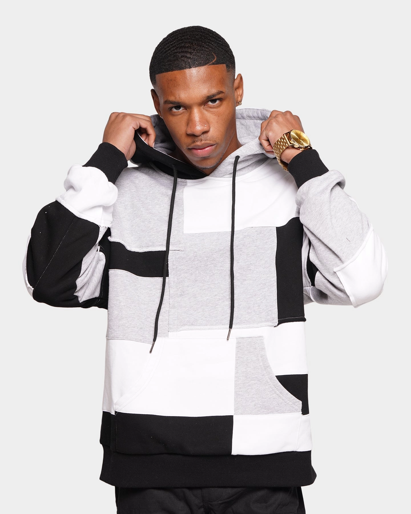 XXIII Jansen Monotone Hoodie Black/White Advertise