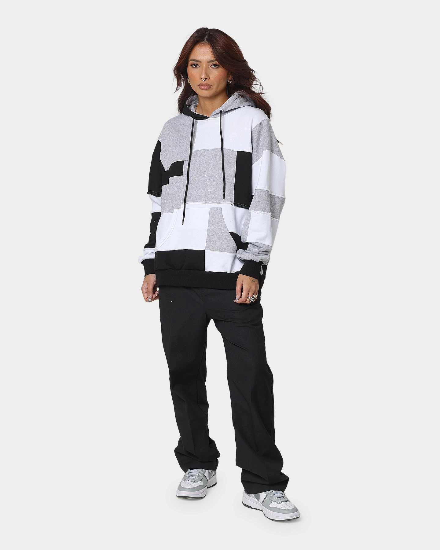 High-Performance Jacket Mindfulness XXIII Jansen Monotone Hoodie Black/White