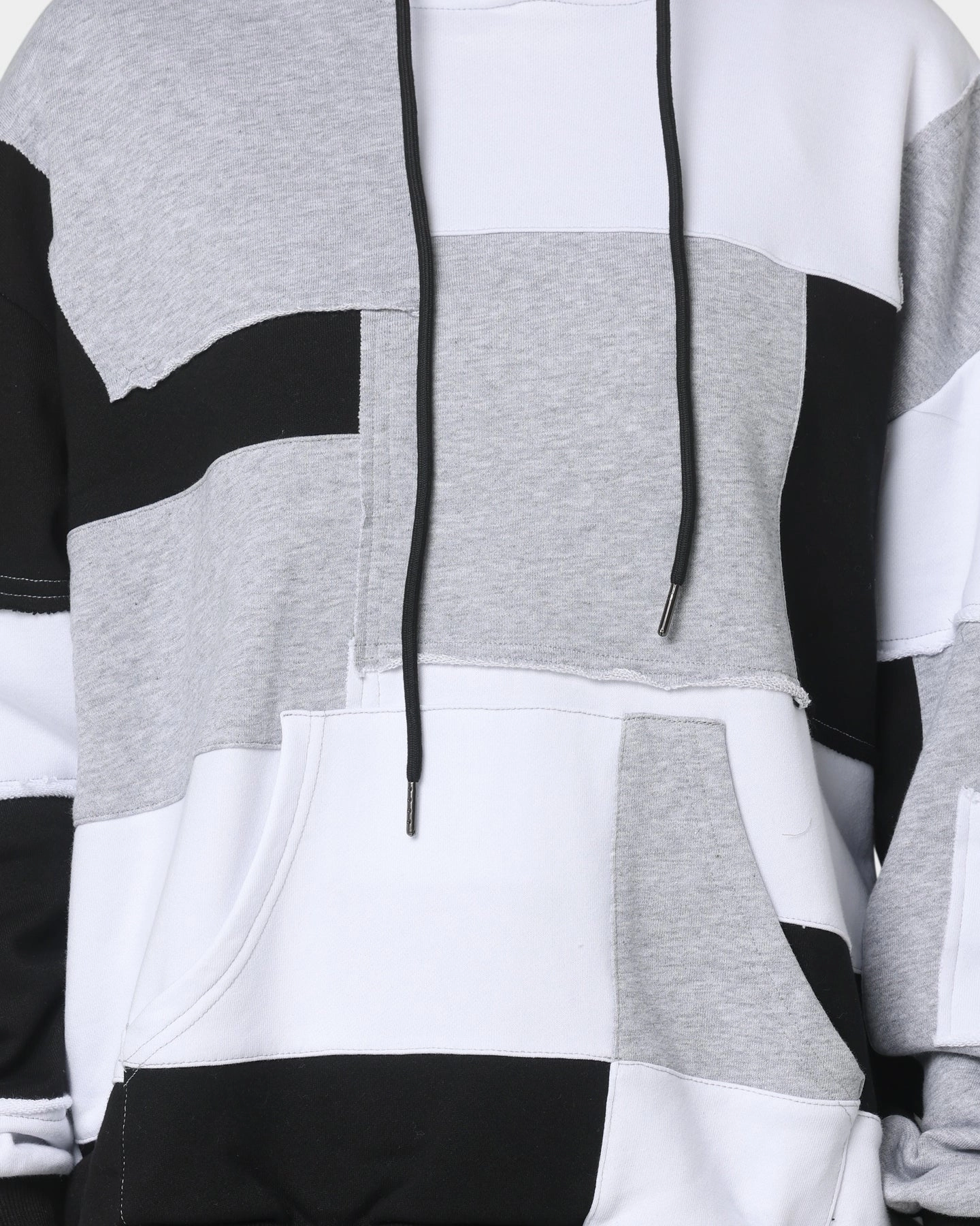 picnic - goers Loose XXIII Jansen Monotone Hoodie Black/White