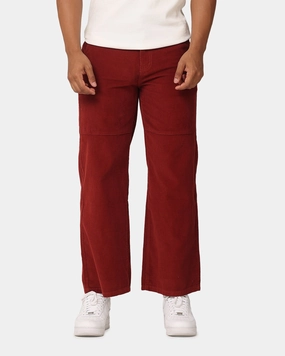 XXIII Jante Corduroy Pants Rust LightweightWeave WindproofLayer
