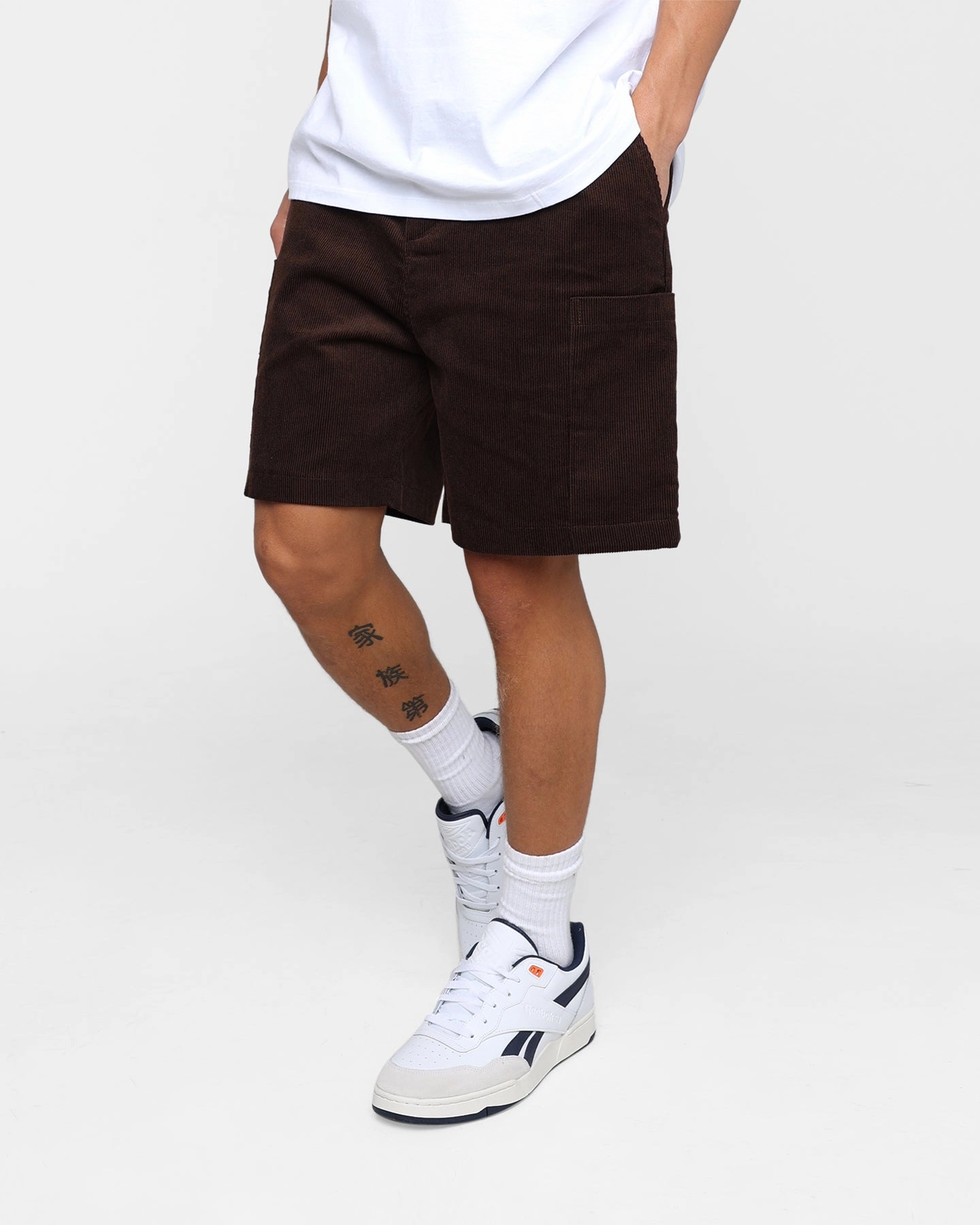 Odor Resistant Treatment XXIII Jason Corduroy Shorts Brown