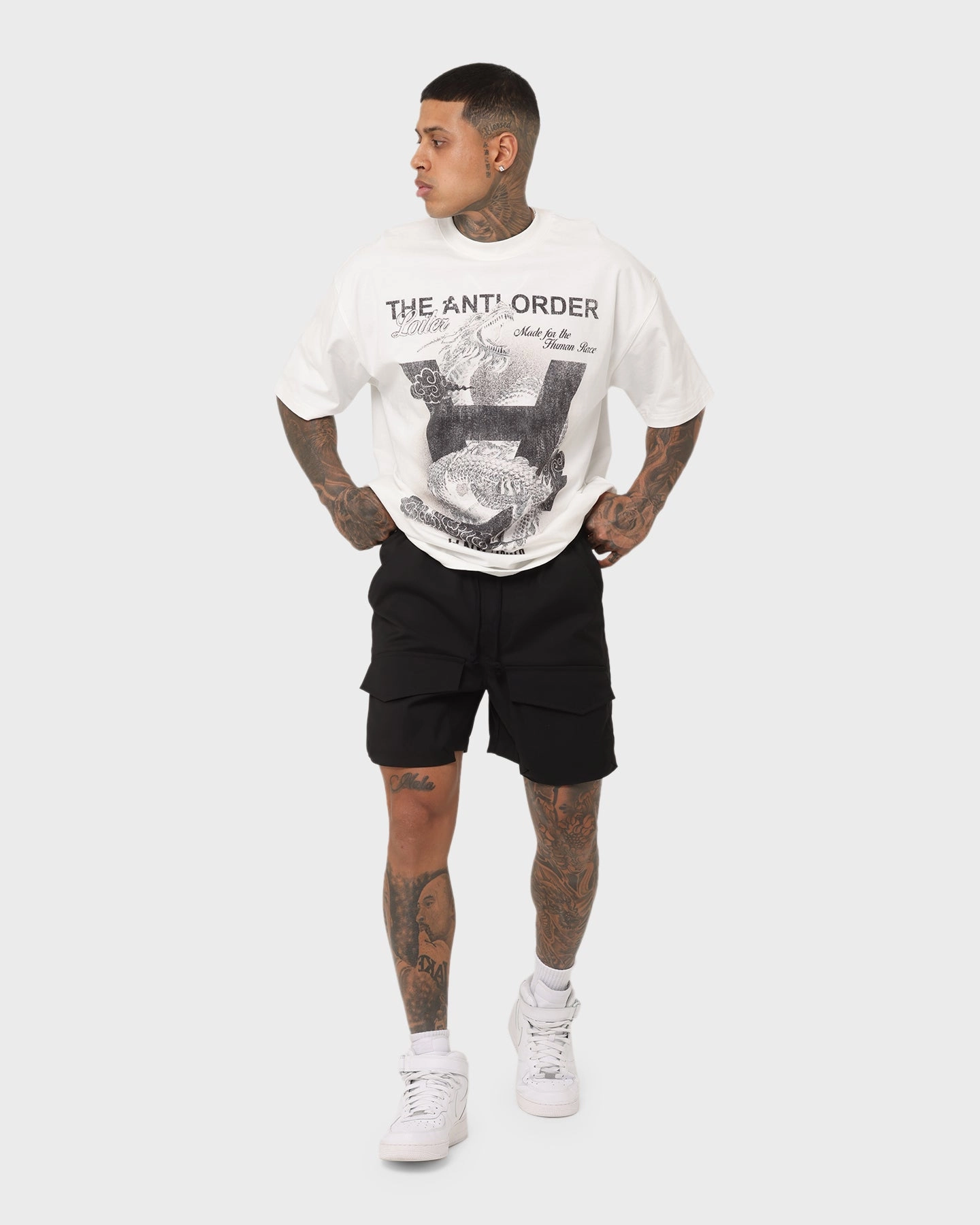 Anti Pill Surface Lightweight Weave XXIII Kally Cargo Shorts Black