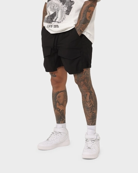XXIII Kally Cargo Shorts Black Warehouse Work