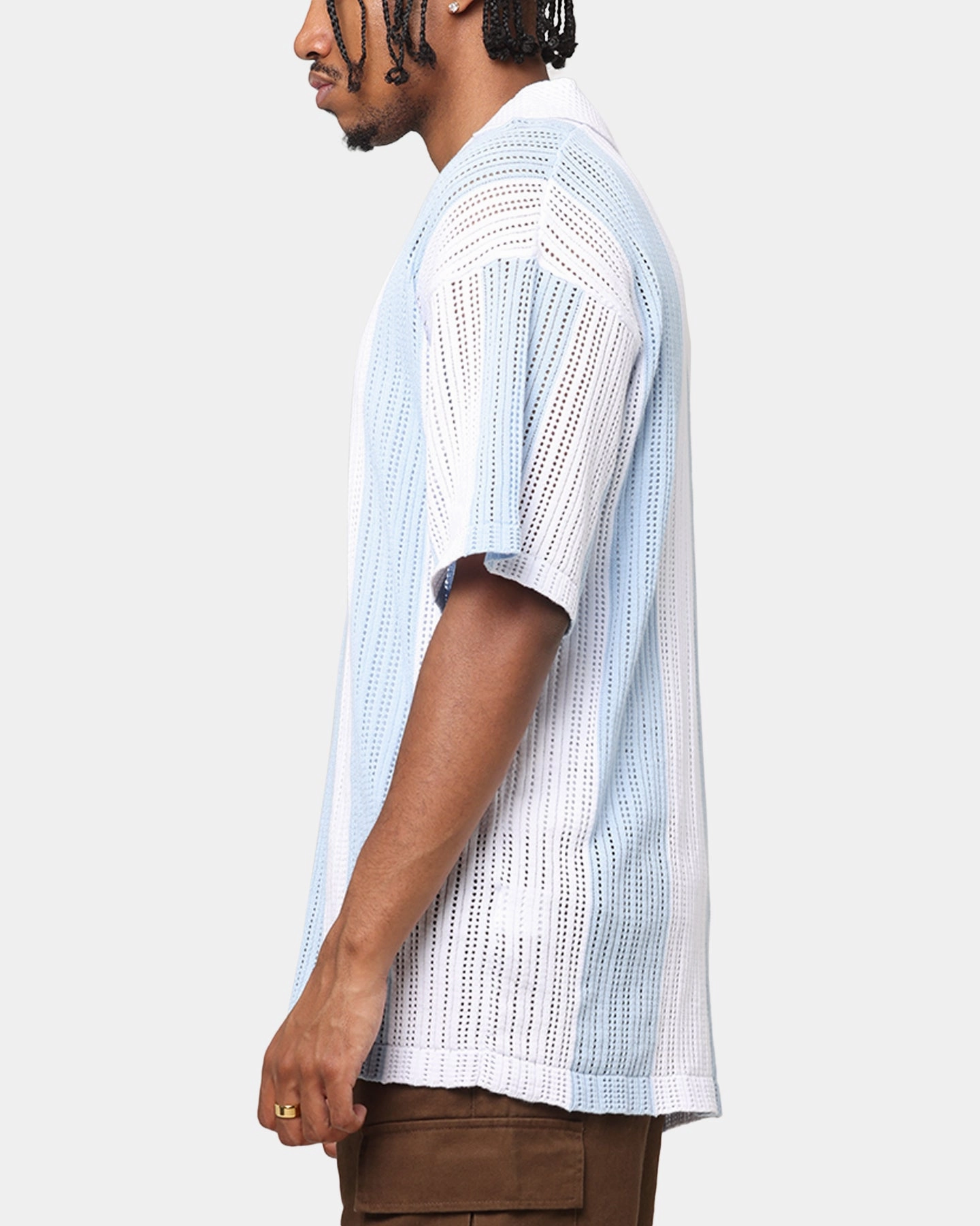 XXIII Knit Jersey Blue/White Non Binding Armholes